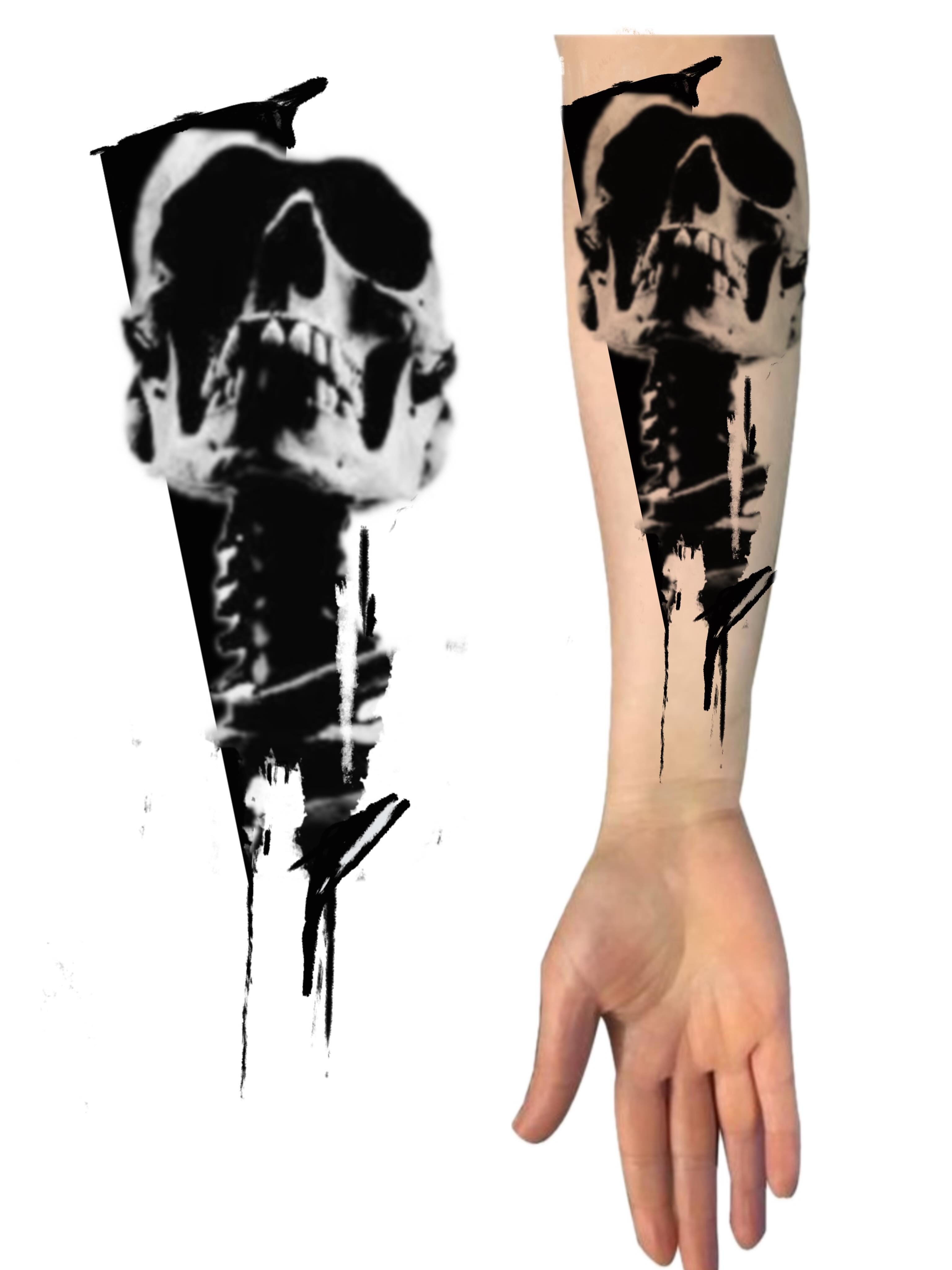 Tattoo by @kilinkstr14 — black_and_grey