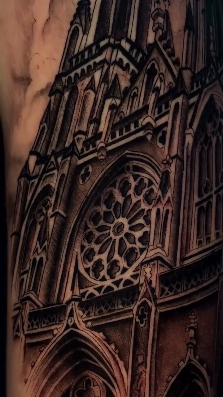 Tattoo by @astralstarink — black_and_grey, realism