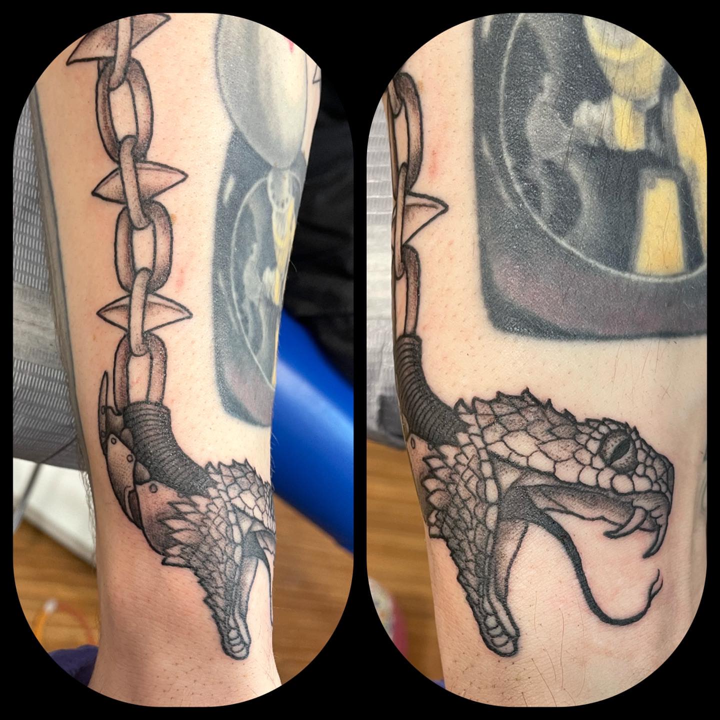 Tattoo by @idoitwithlittlepricks — black_and_grey, realism