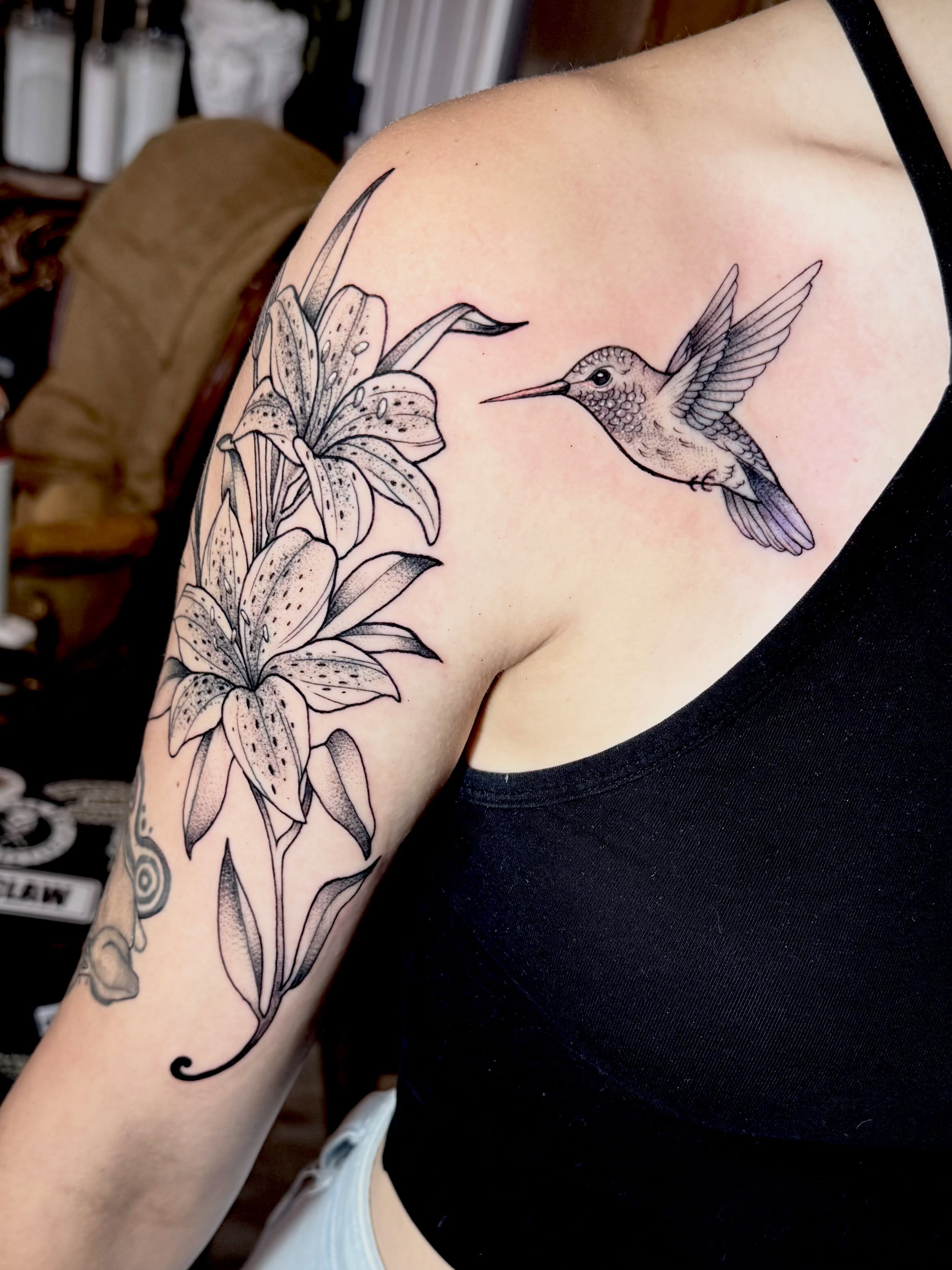 Tattoo by @uncommoncreature — black_and_grey, realism
