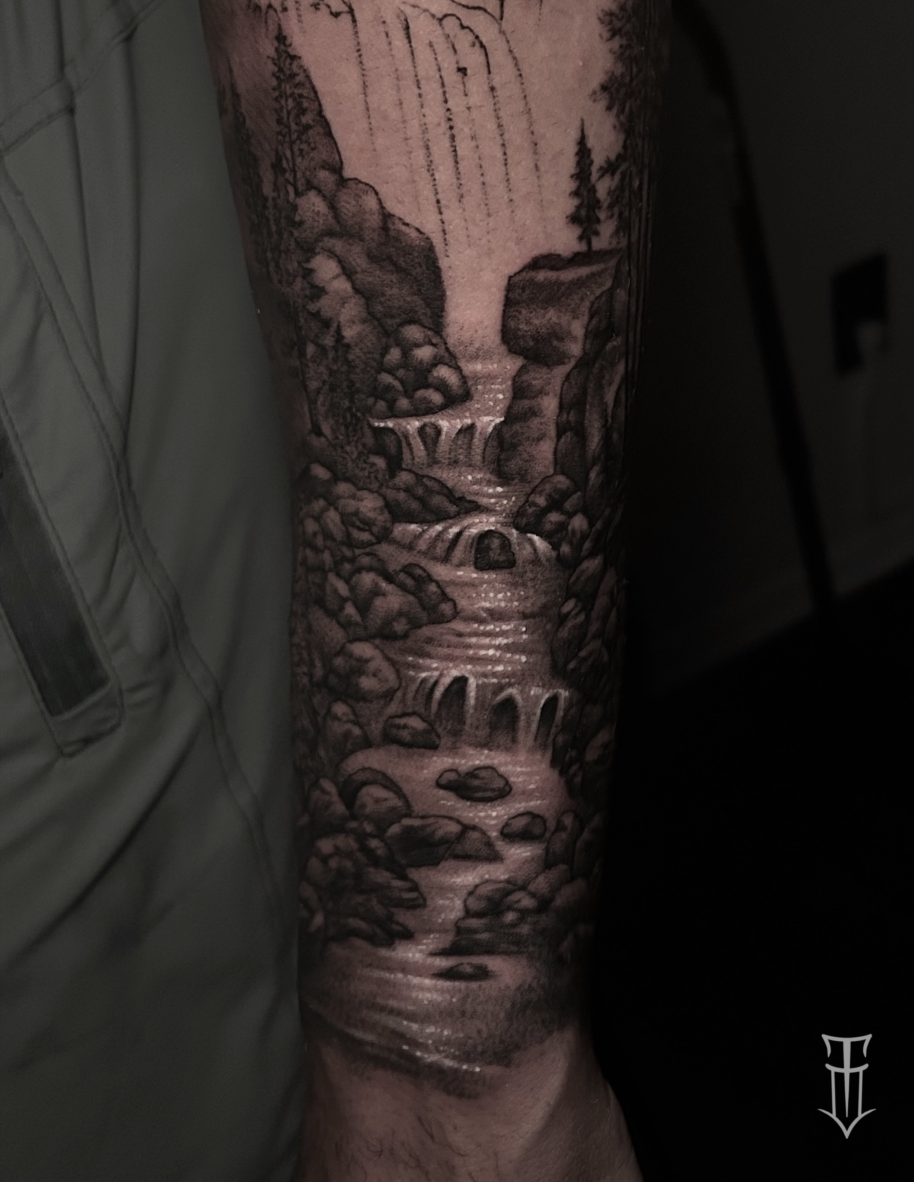 Tattoo by @shadesofpain1992 — black_and_grey, realism