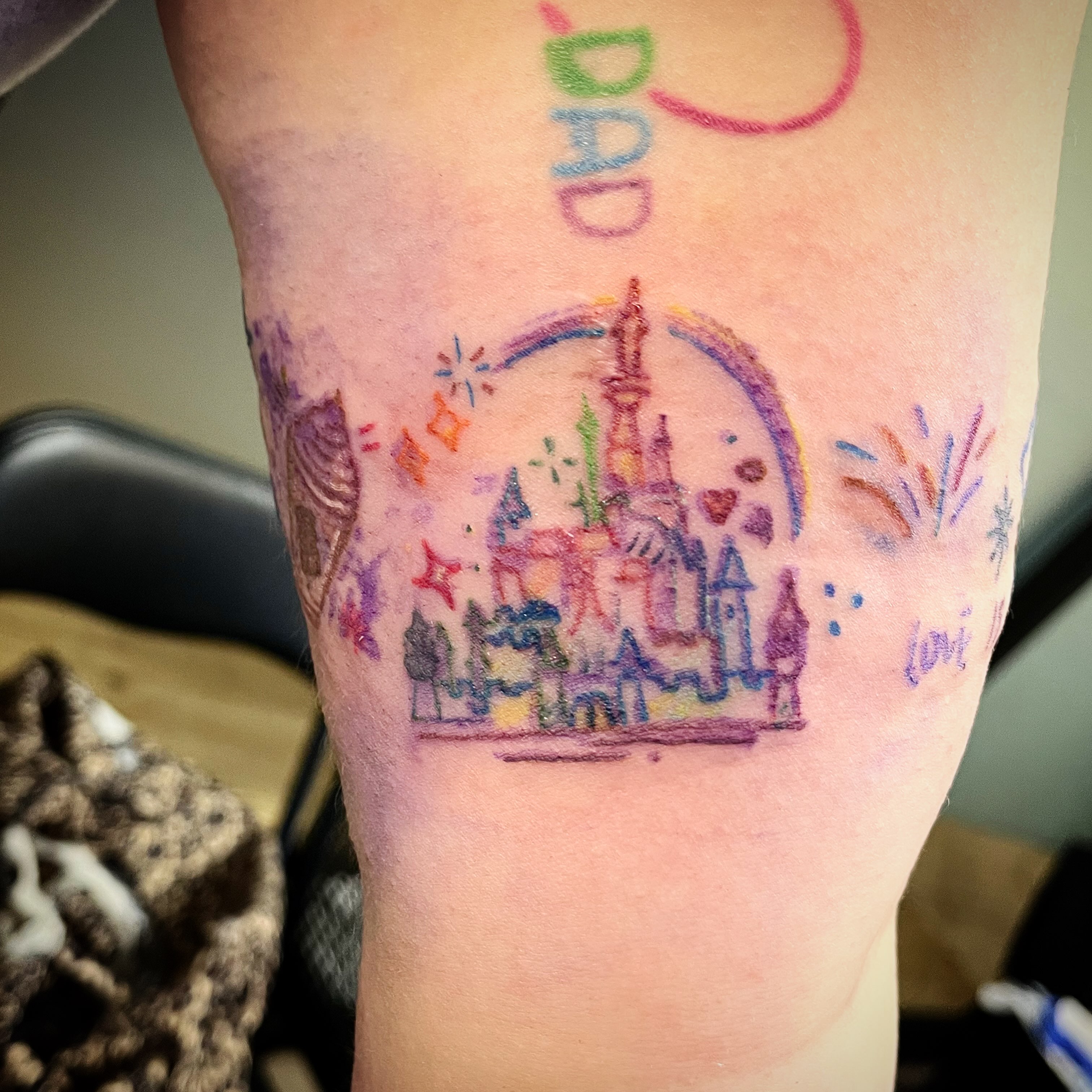 Tattoo by @ashley_perrier — watercolor