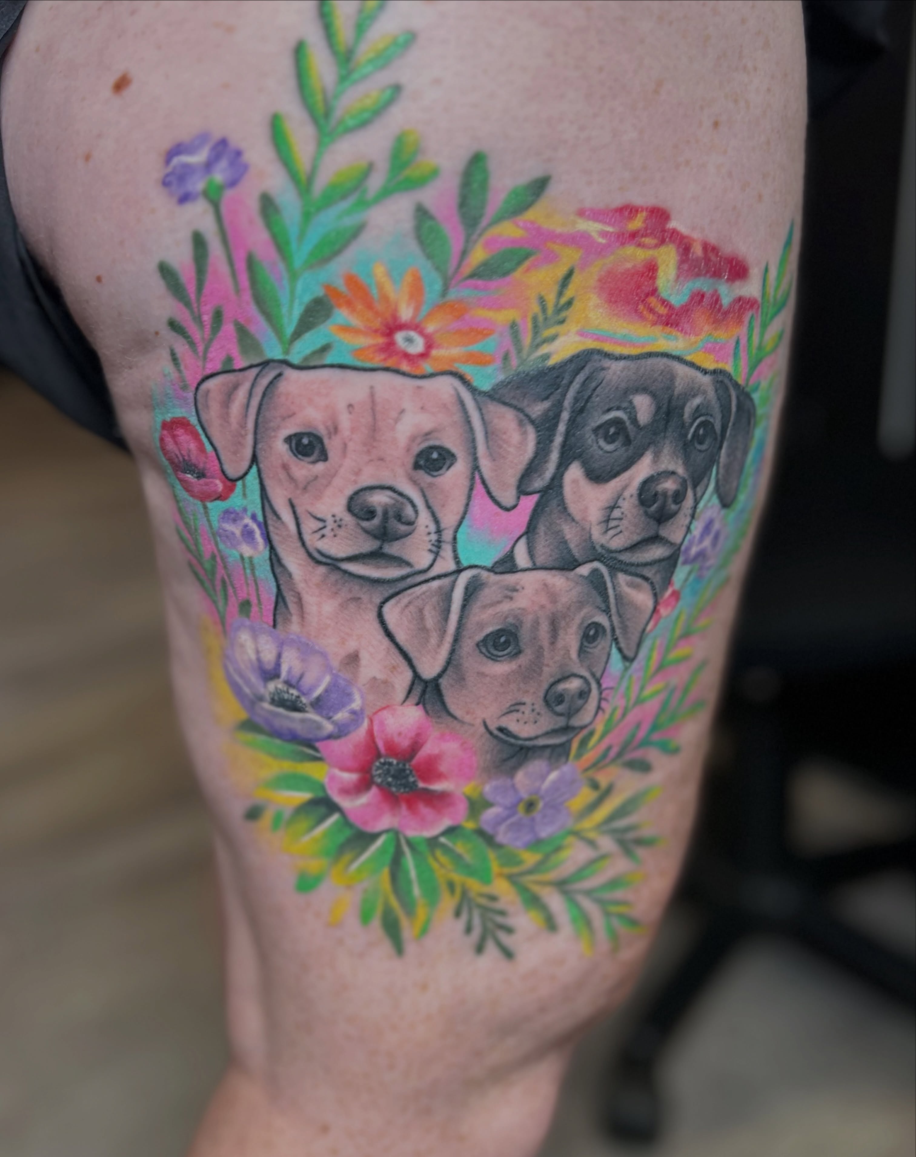 Tattoo by @jaytattoo405 — new_school, watercolor