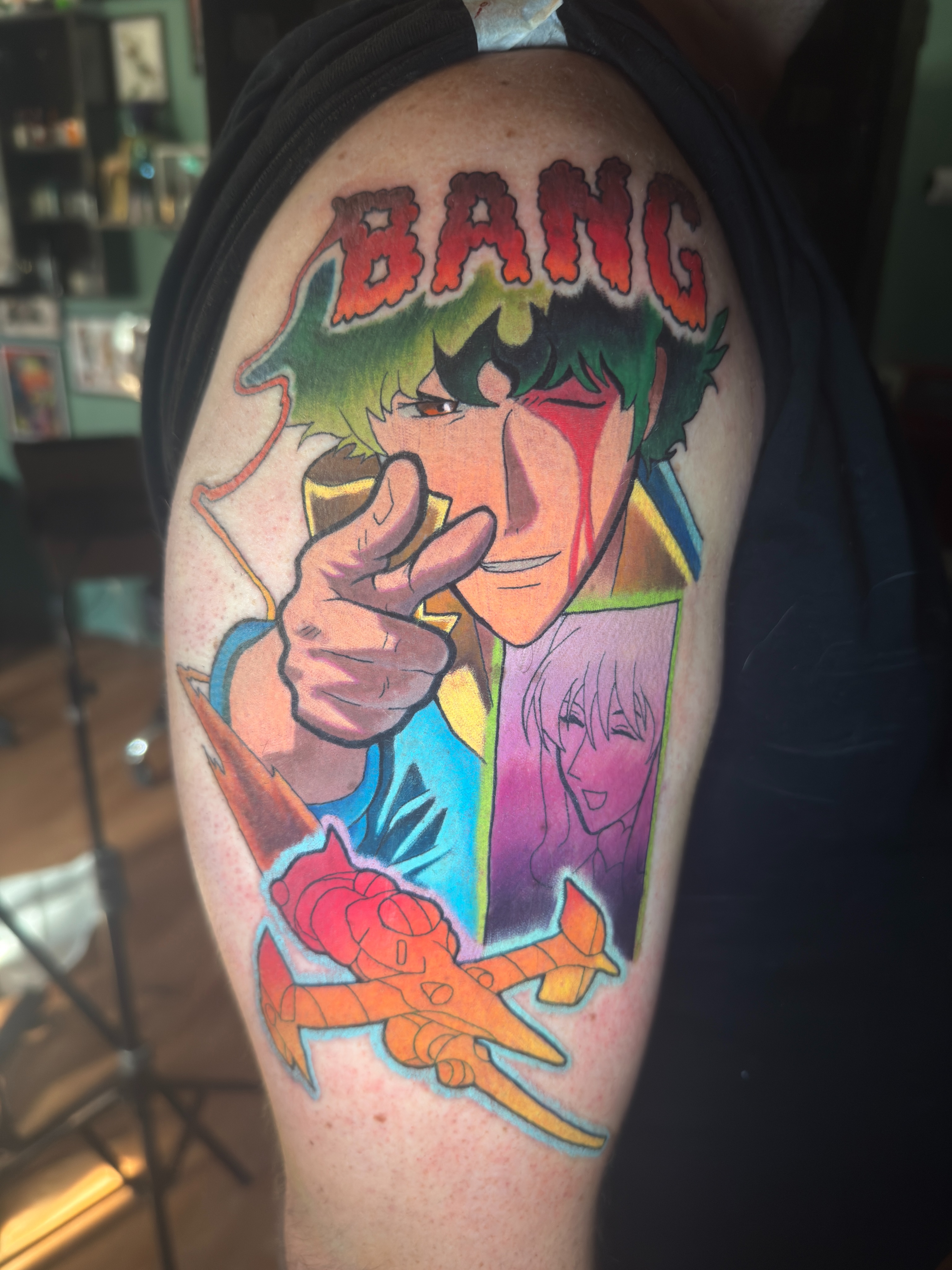 Tattoo by @benmckeetattoo — anime