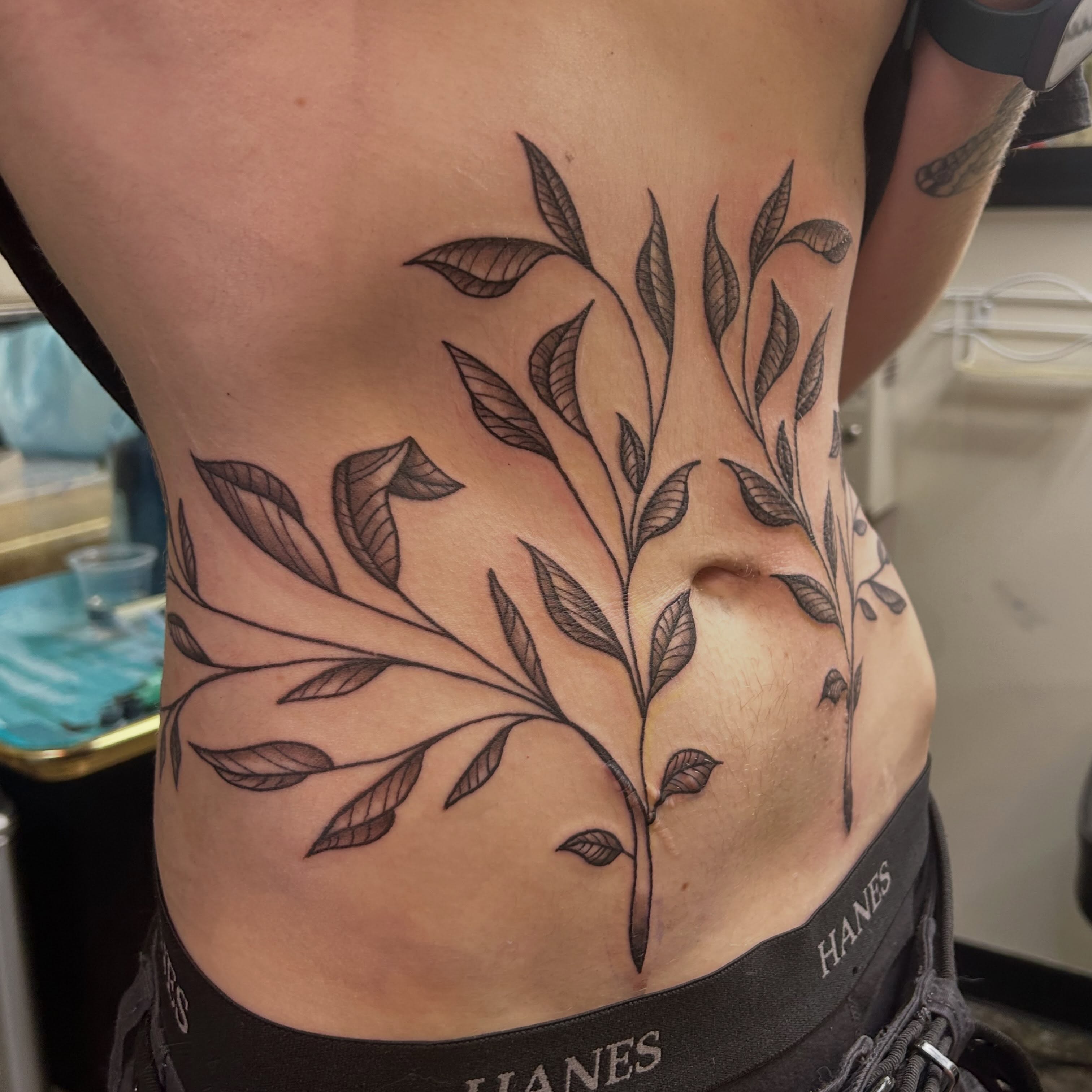 Tattoo by @tenderhearttattoo — black_and_grey
