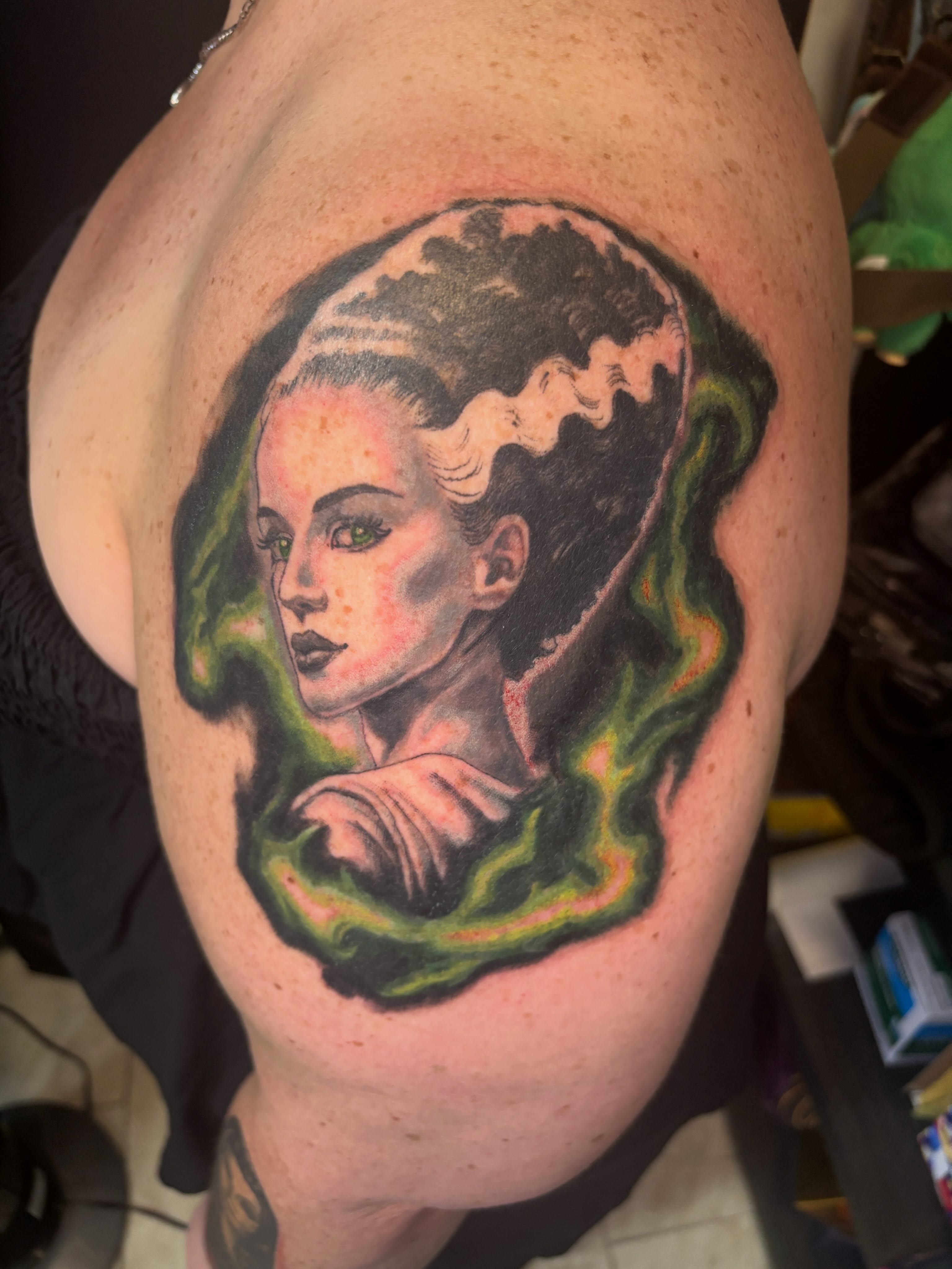 Tattoo by @siekay — realism, surrealism