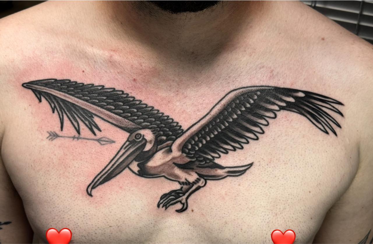 Tattoo by @inkbynev — black_and_grey