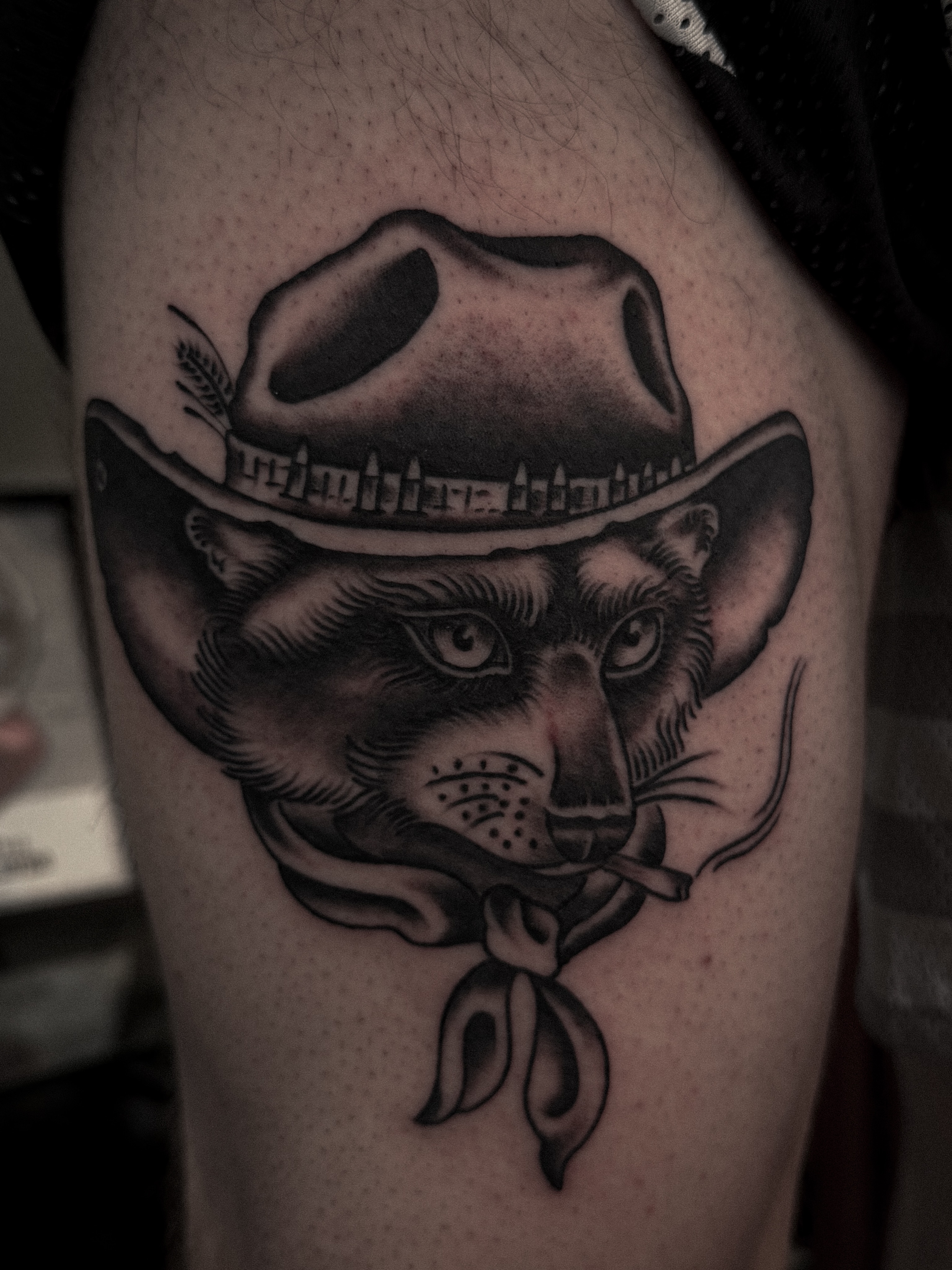 Tattoo by @sydneybulmer.tattoos — american_traditional, black_and_grey