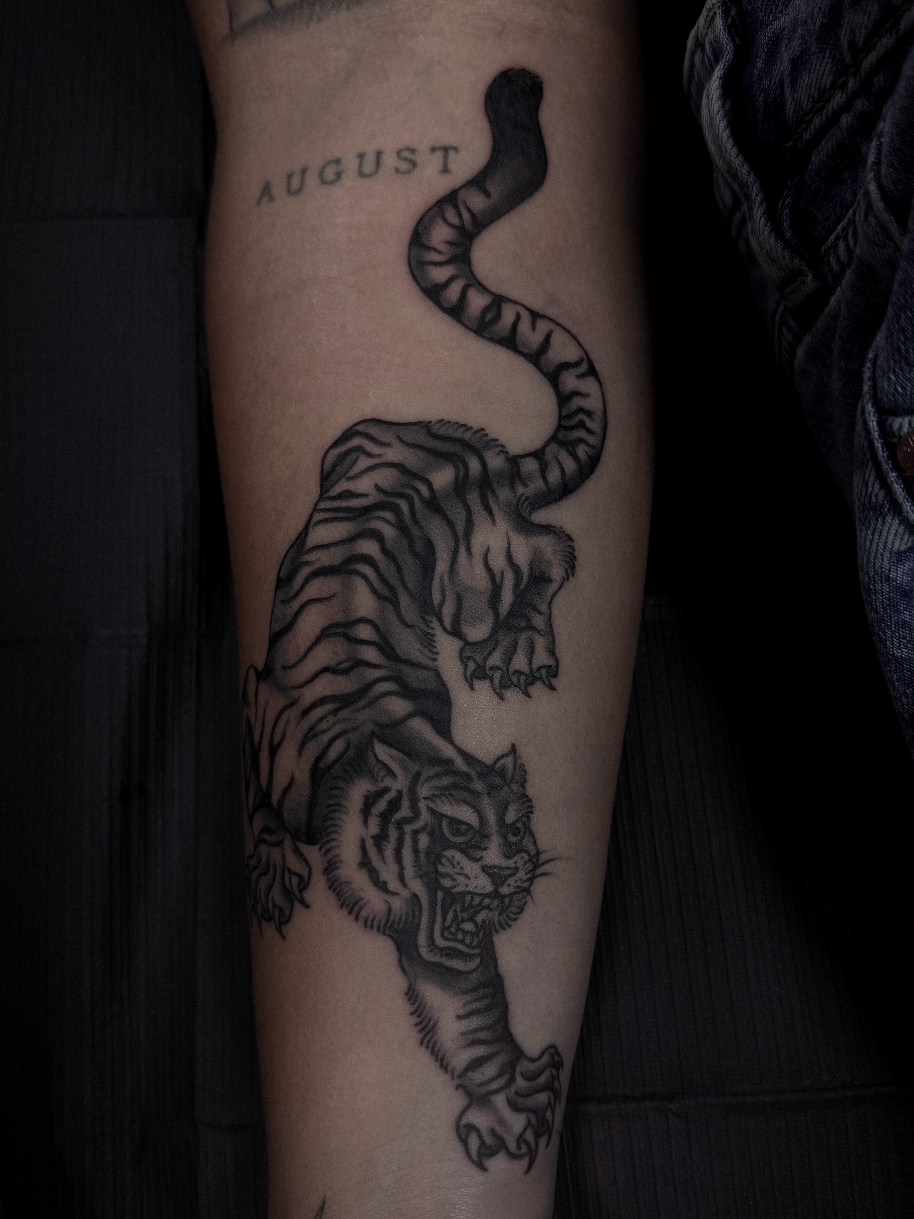 Tattoo by @sydneybulmer.tattoos — black_and_grey