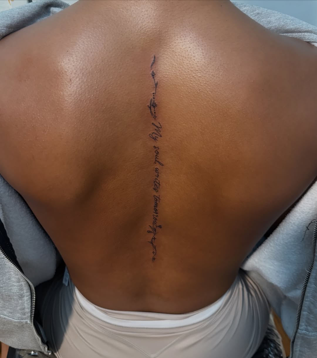 Tattoo by @sosie.tattoo โ lettering_script