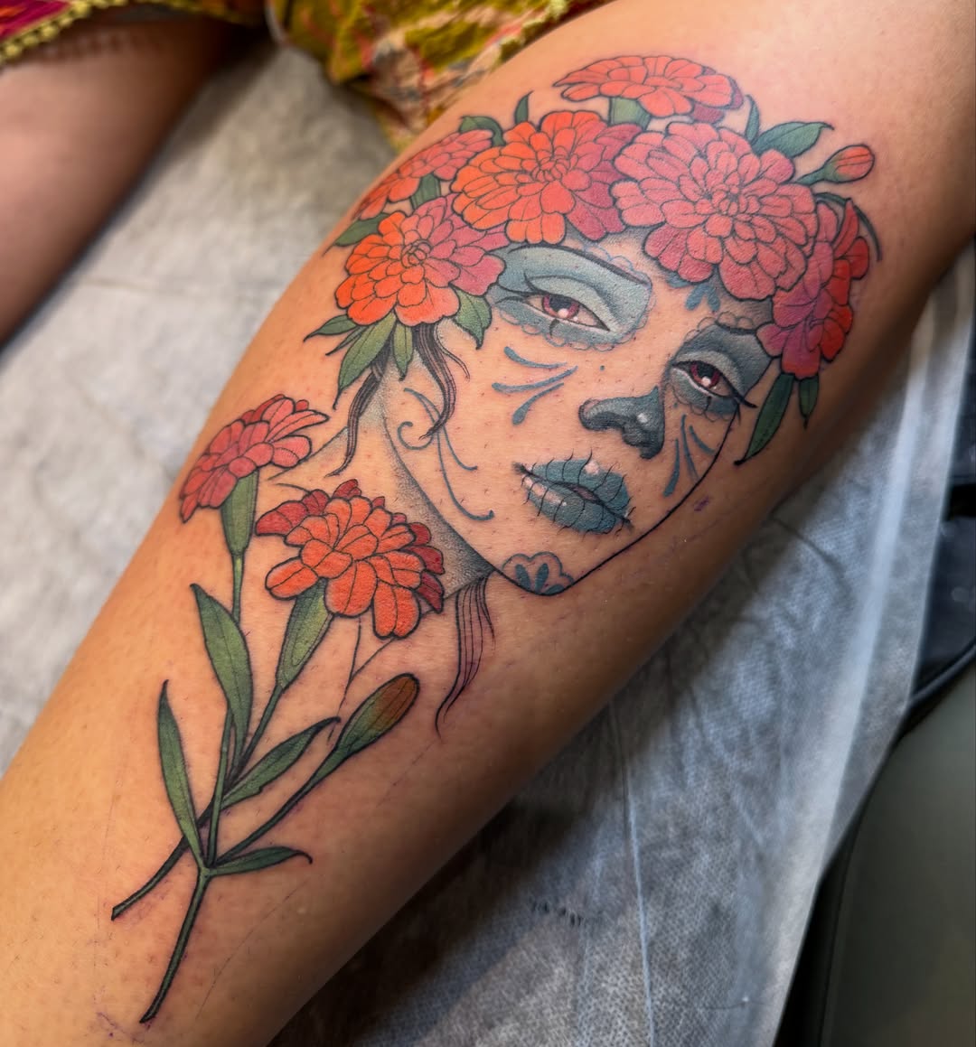 Tattoo by @hotmessnation — chicano