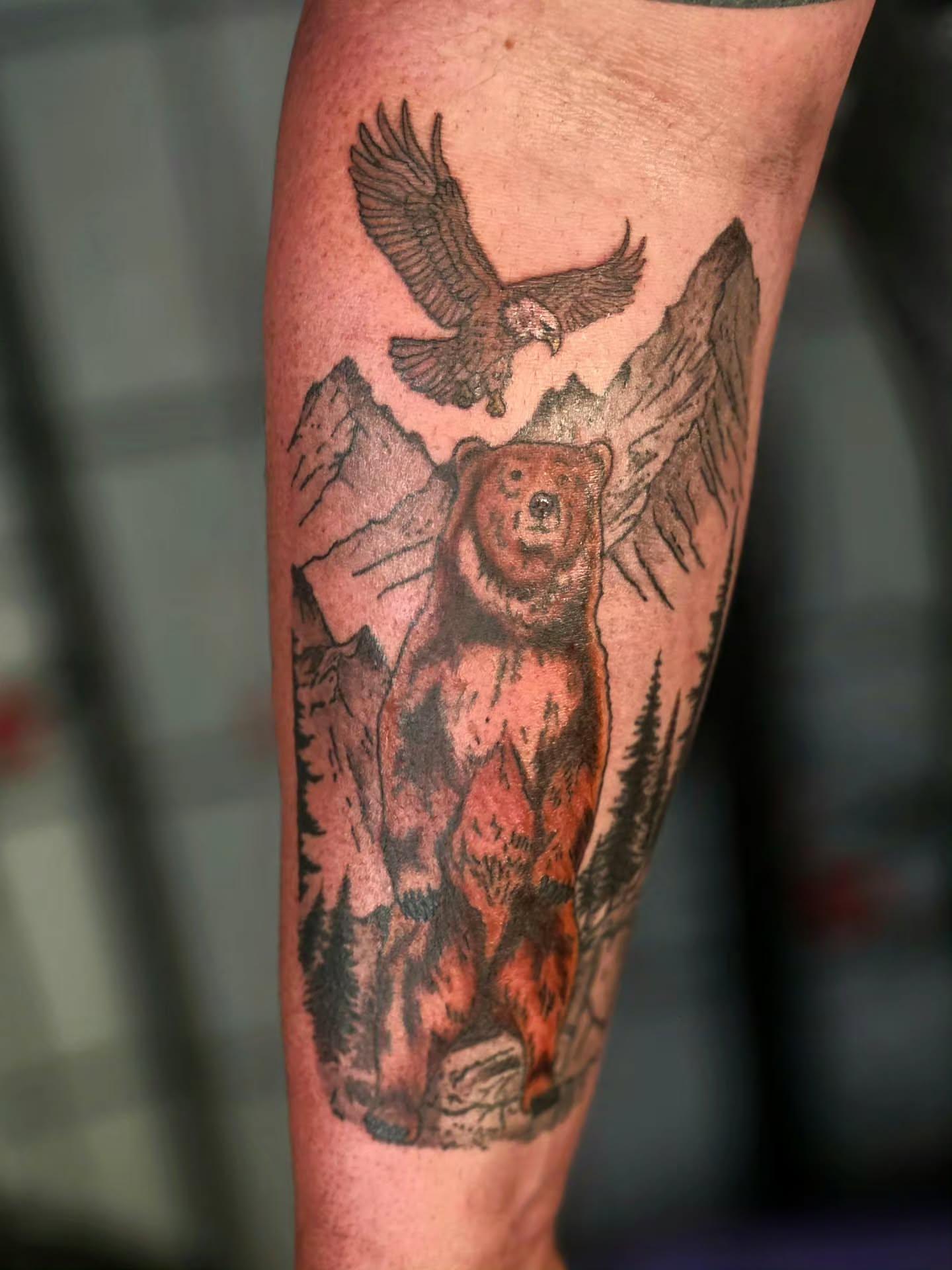 Tattoo by @yogiweebtatts — american_traditional, black_and_grey