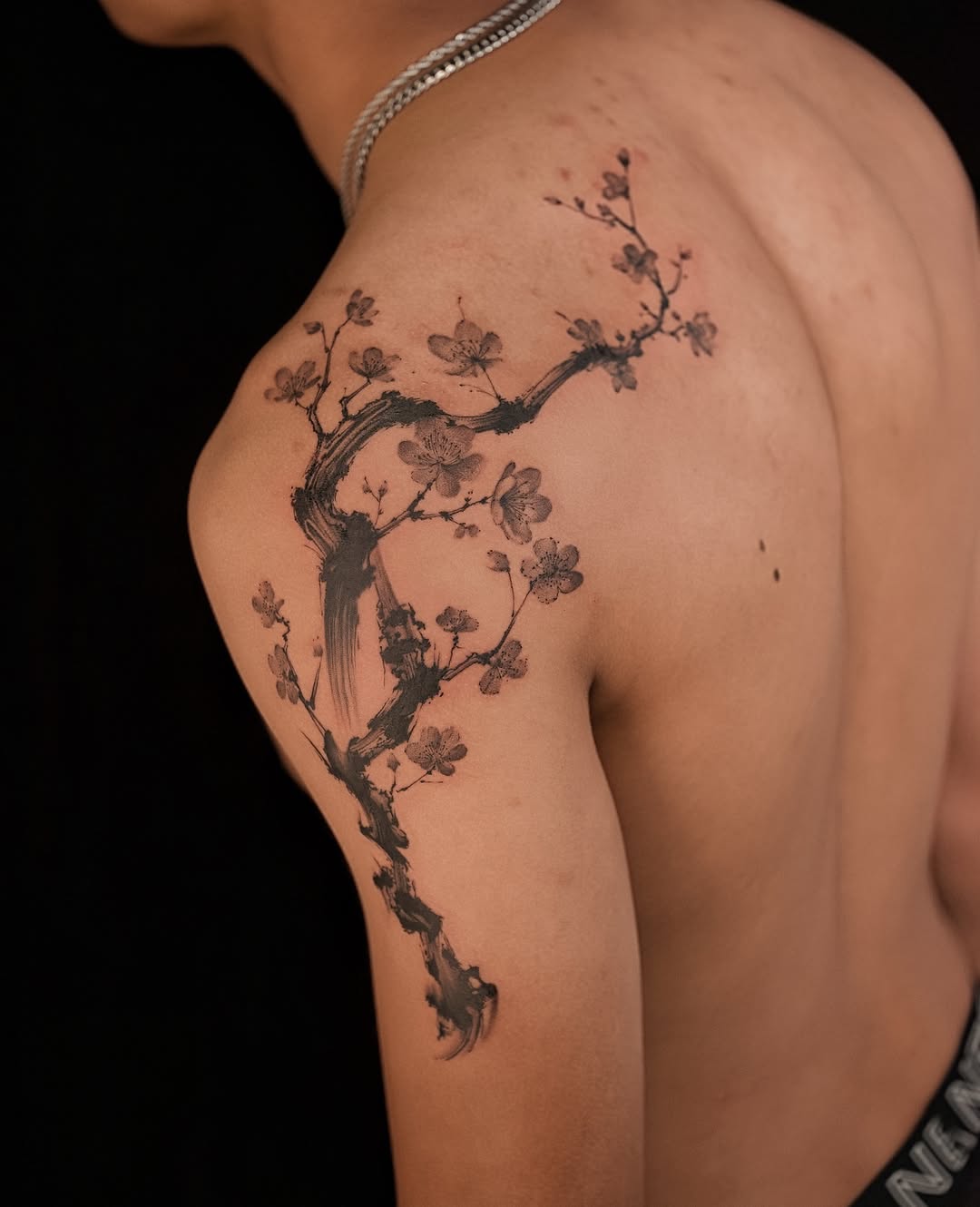 Tattoo by @d.w._modoink — black_and_grey