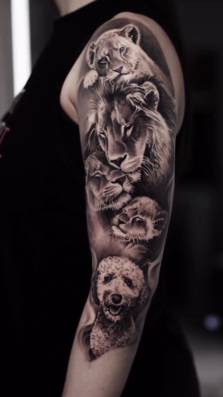 Tattoo by @murdock_manuel — realism, black_and_grey