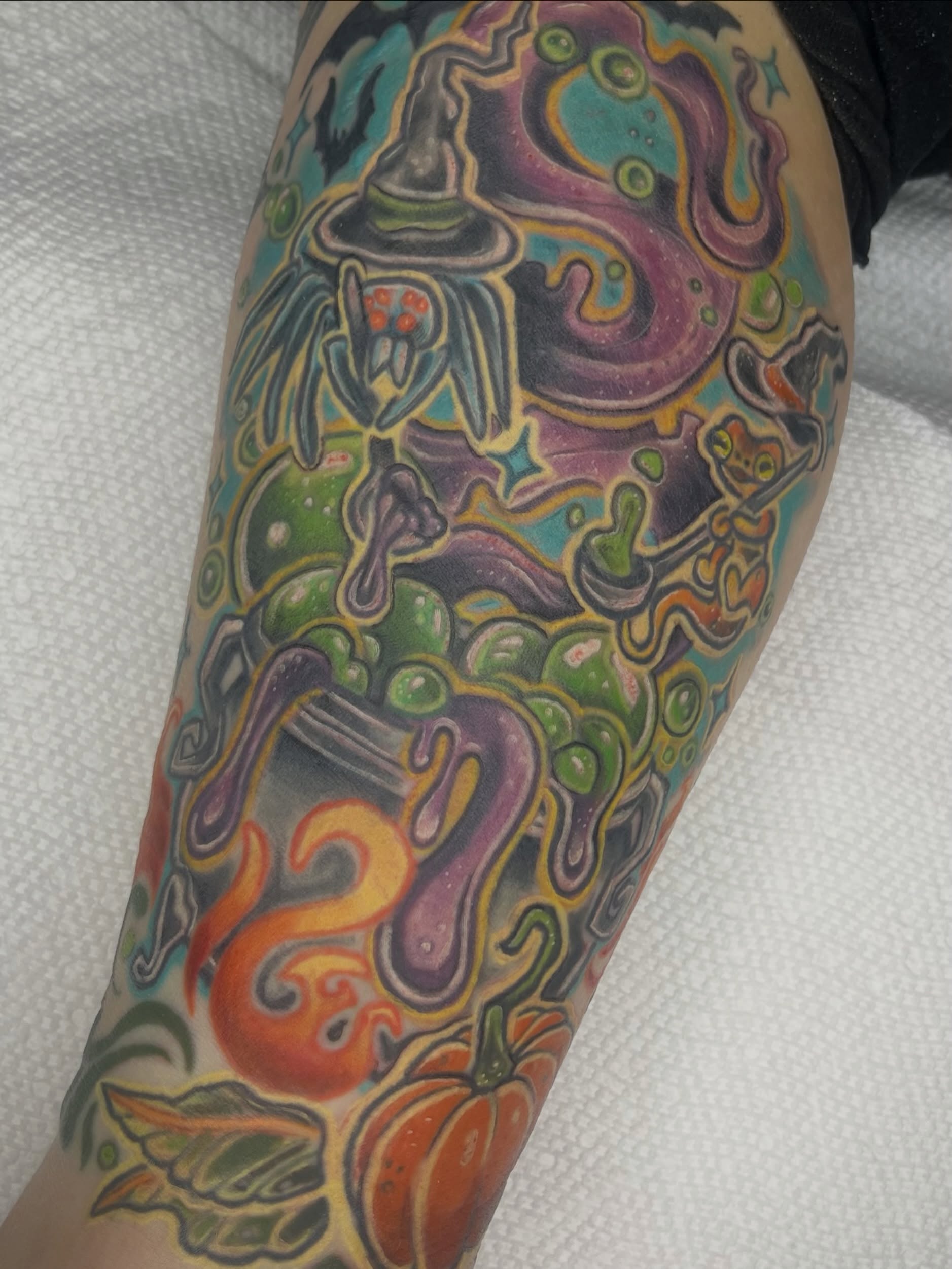 Tattoo by @oliveoiltattoos โ surrealism