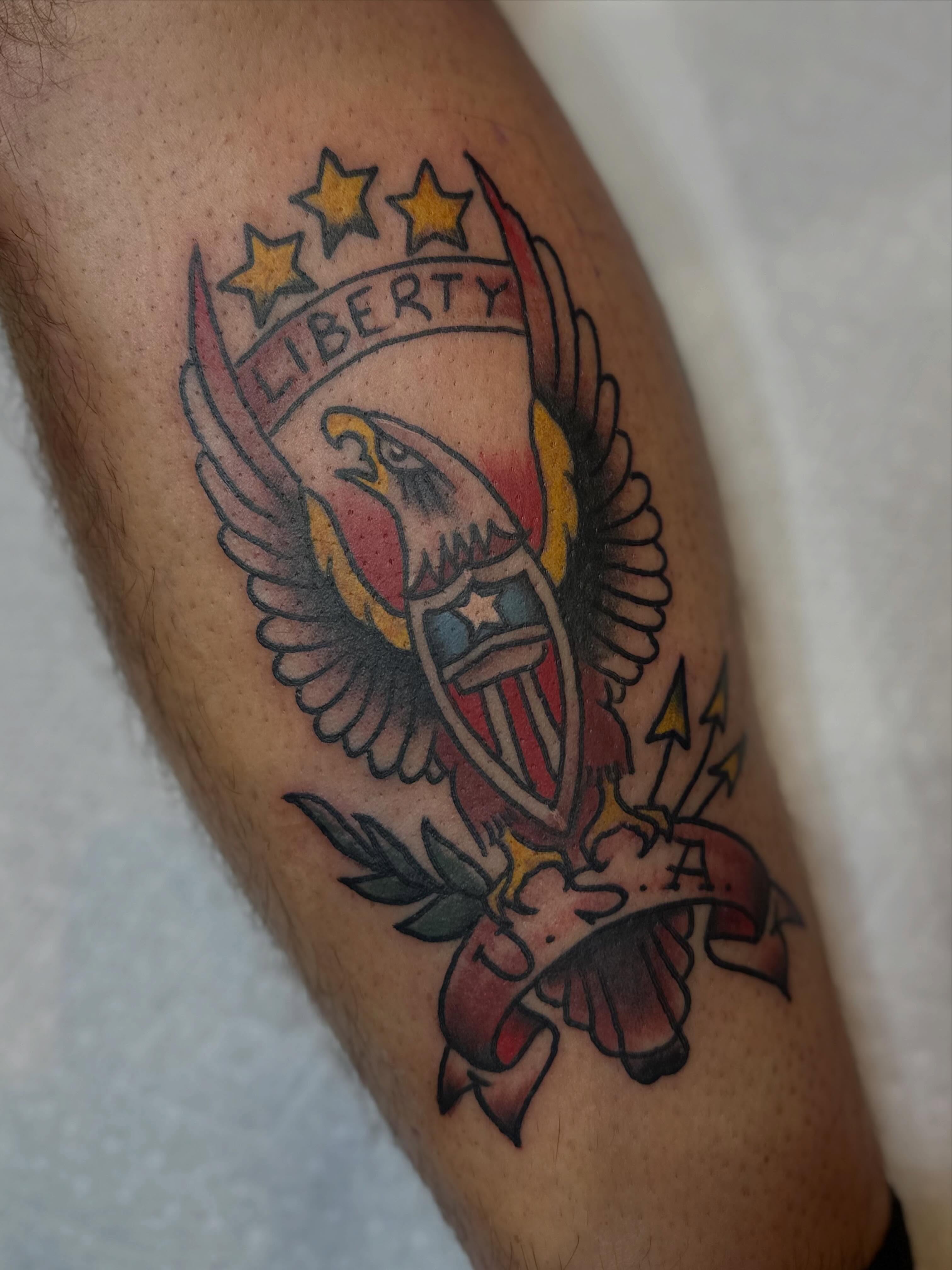 Tattoo by @ethanjester_tattoos — american_traditional