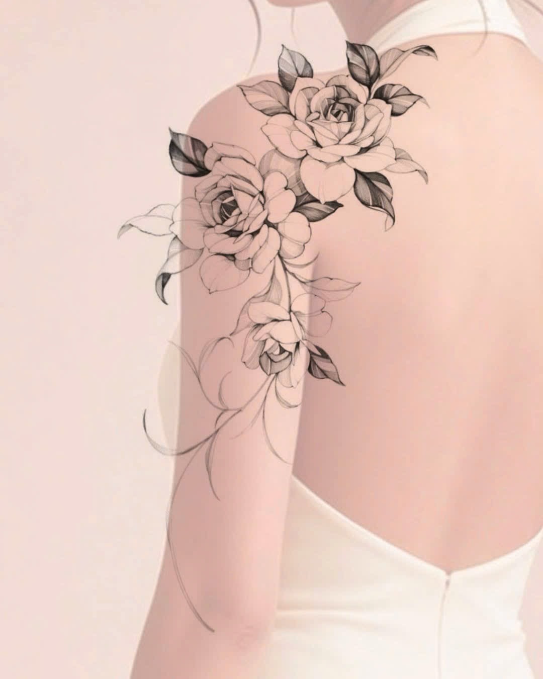 Tattoo by @thea_inklab — black_and_grey