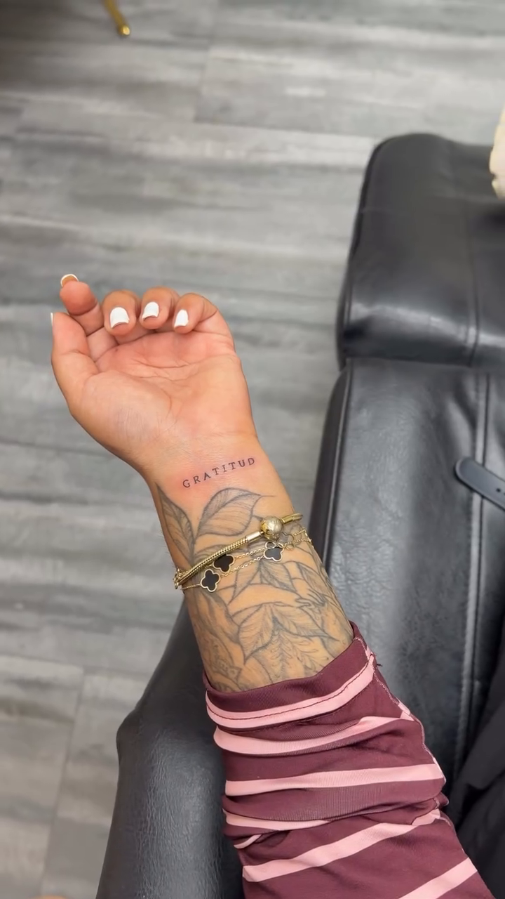 Tattoo by @flawlesssymmetry — fine_line, lettering_script