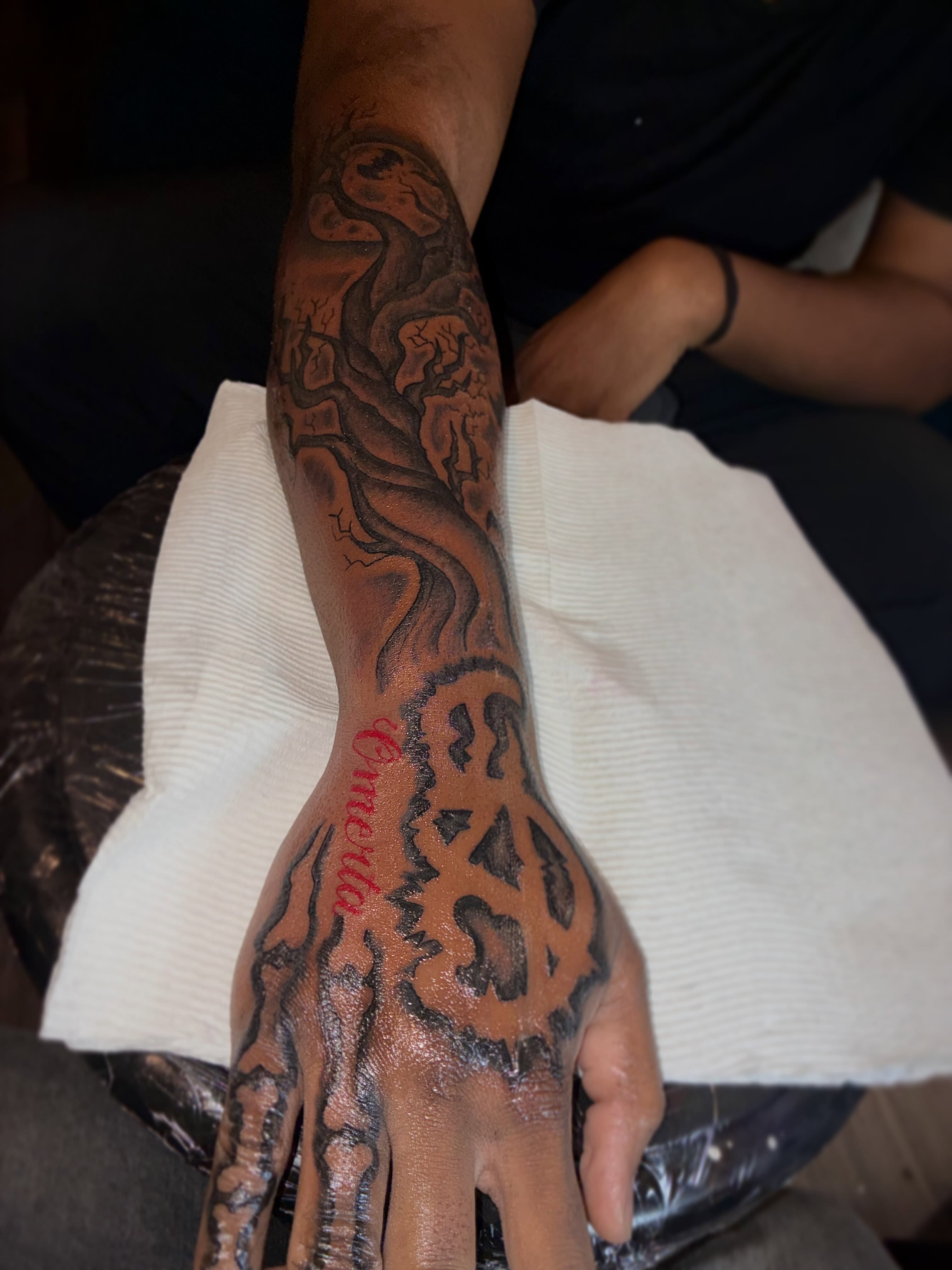 Tattoo by @inkedby_sonya_son — black_and_grey