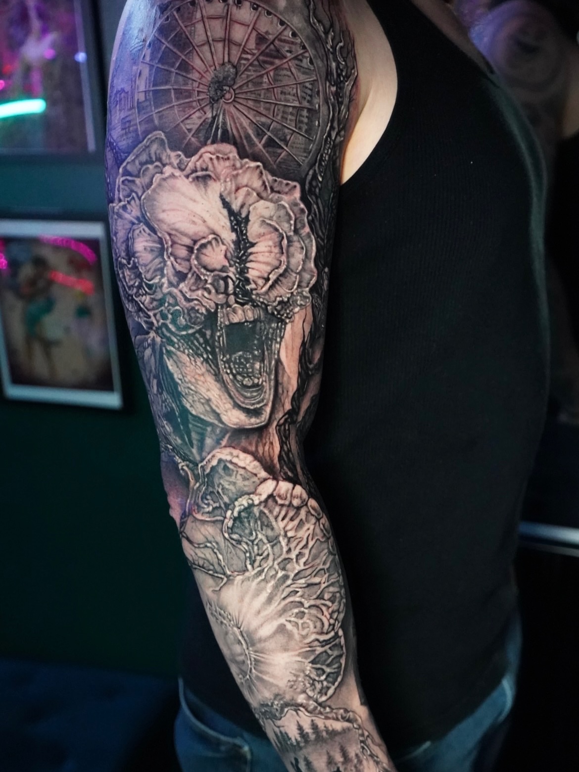 Tattoo by @ryan_hammond — black_and_grey, realism