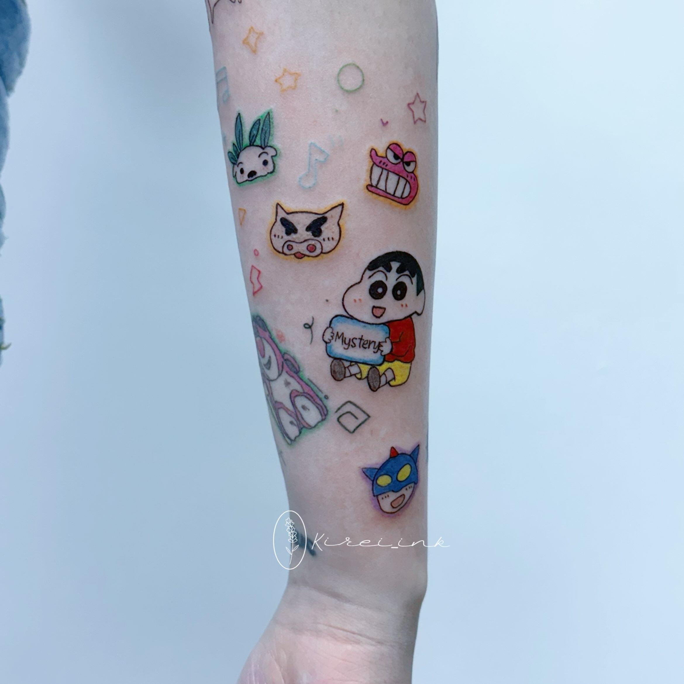 Tattoo by @kireiink_rose — anime