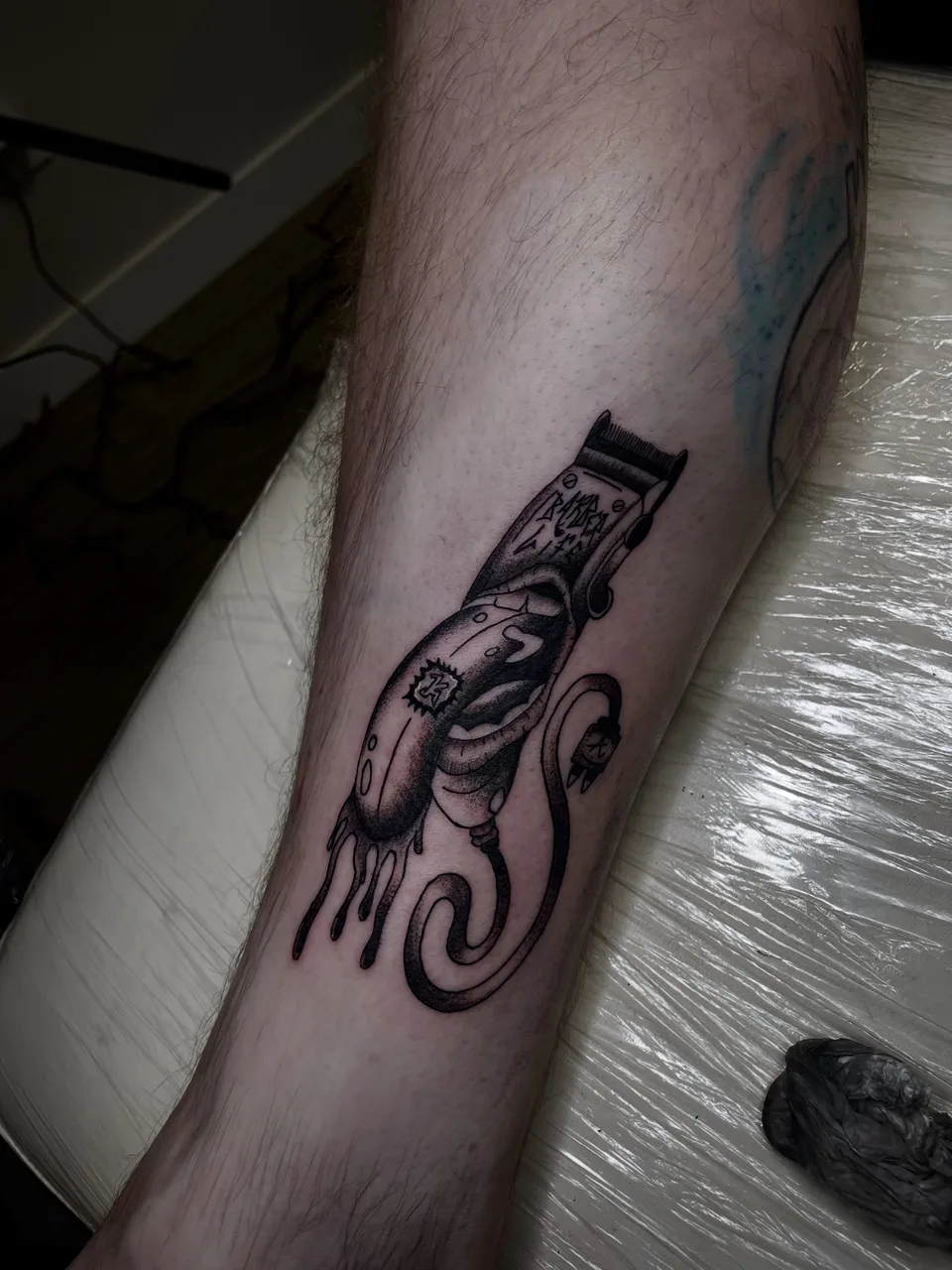 Tattoo by @redtideink — black_and_grey