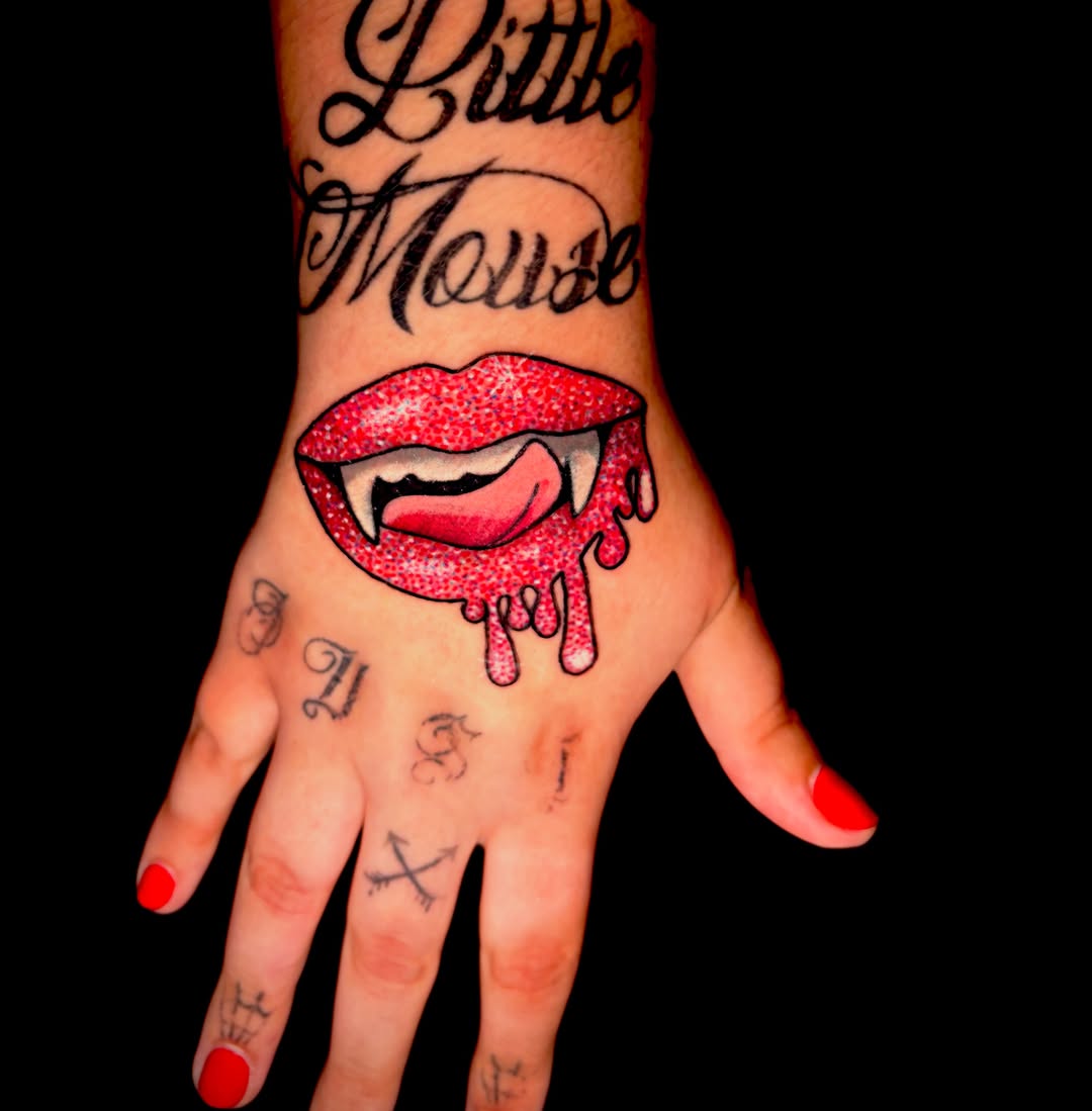 Tattoo by @inkcrediblenerd — dotwork, realism