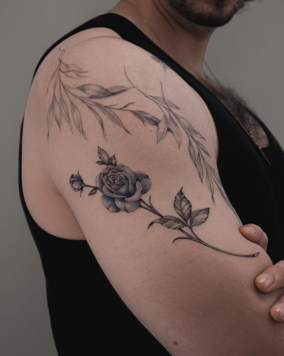 Tattoo by @ezzeink — black_and_grey, realism