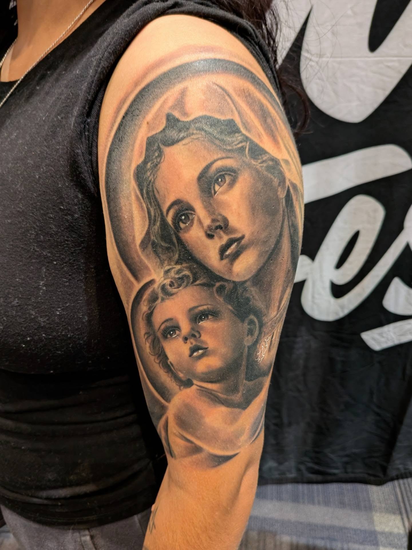 Tattoo by @fortwaynetattoofestival — american_traditional, realism