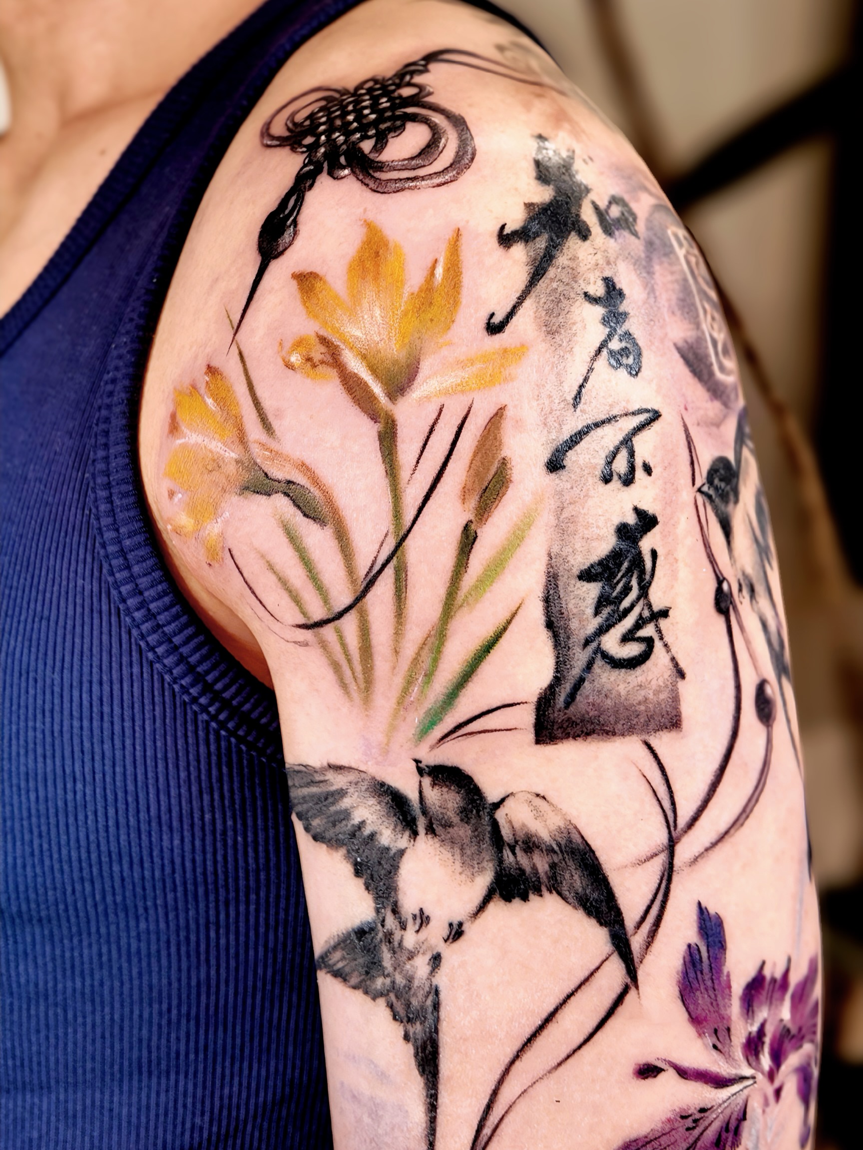 Tattoo by @junsinkmontreal — japanese_irezumi, realism