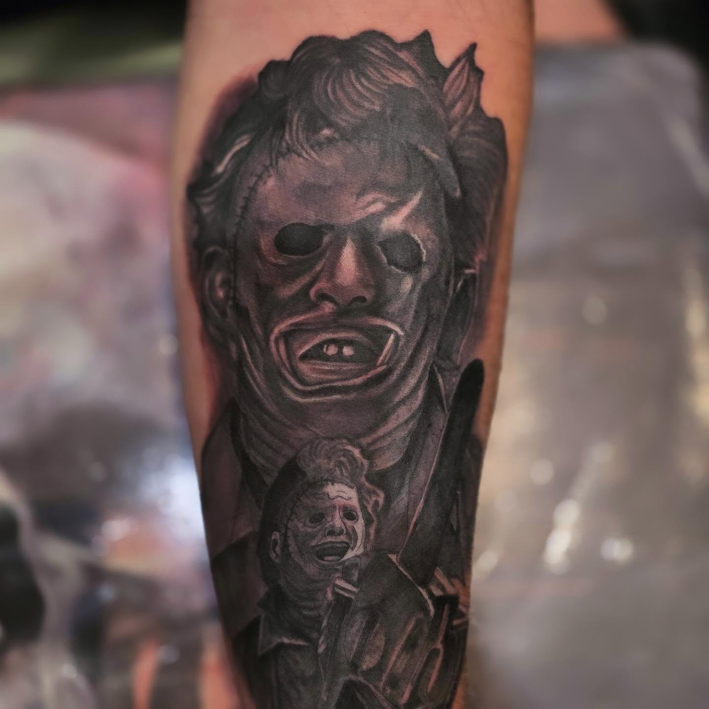 Tattoo by @mike_hambright_tattoos — realism, dark_realism
