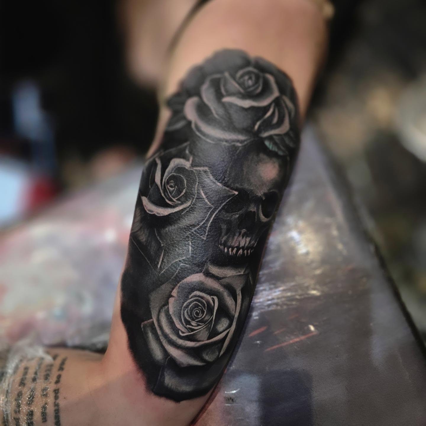Tattoo by @mike_hambright_tattoos — black_and_grey, realism