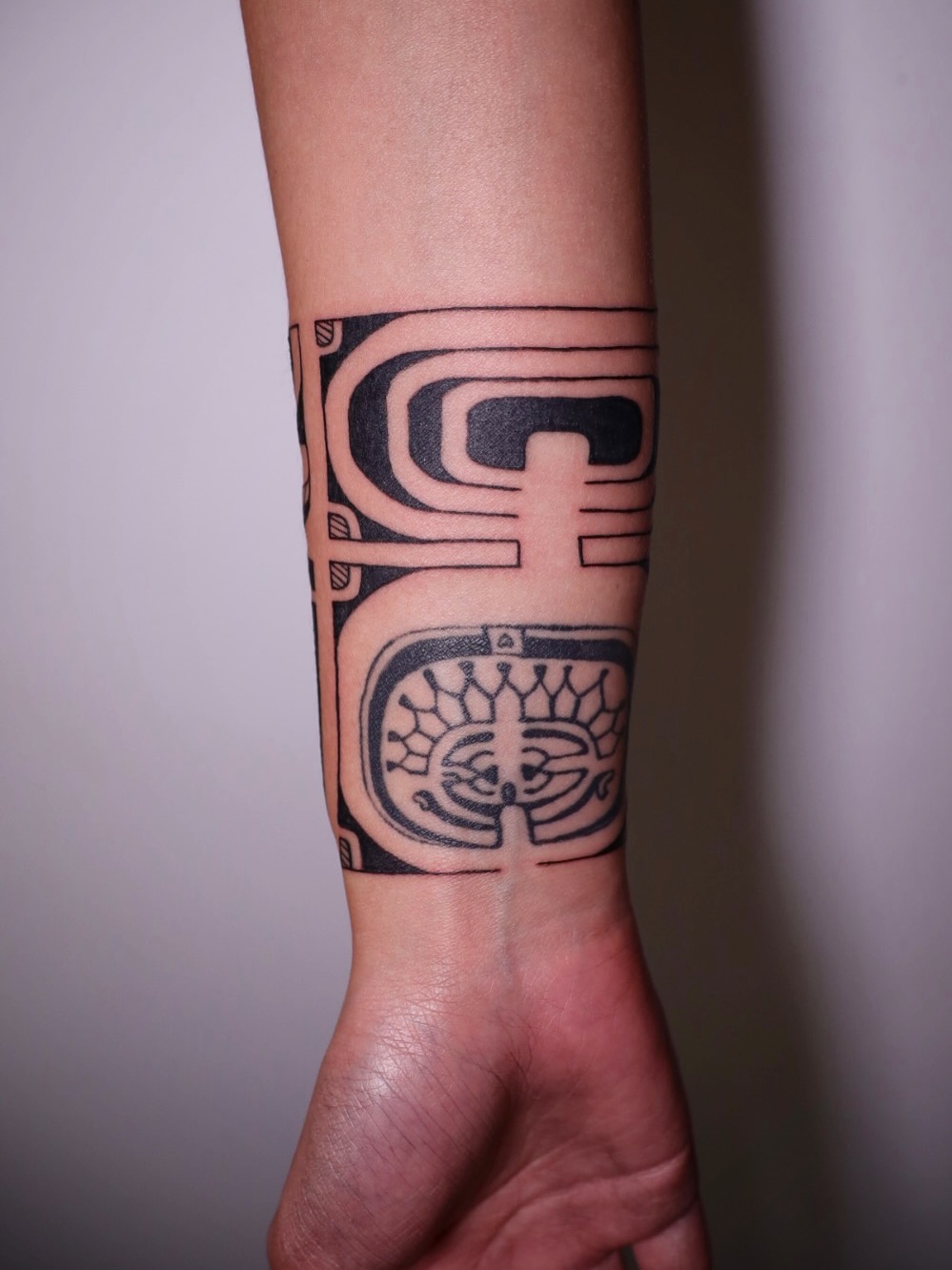 Tattoo by @oro_tatau_hk — geometric