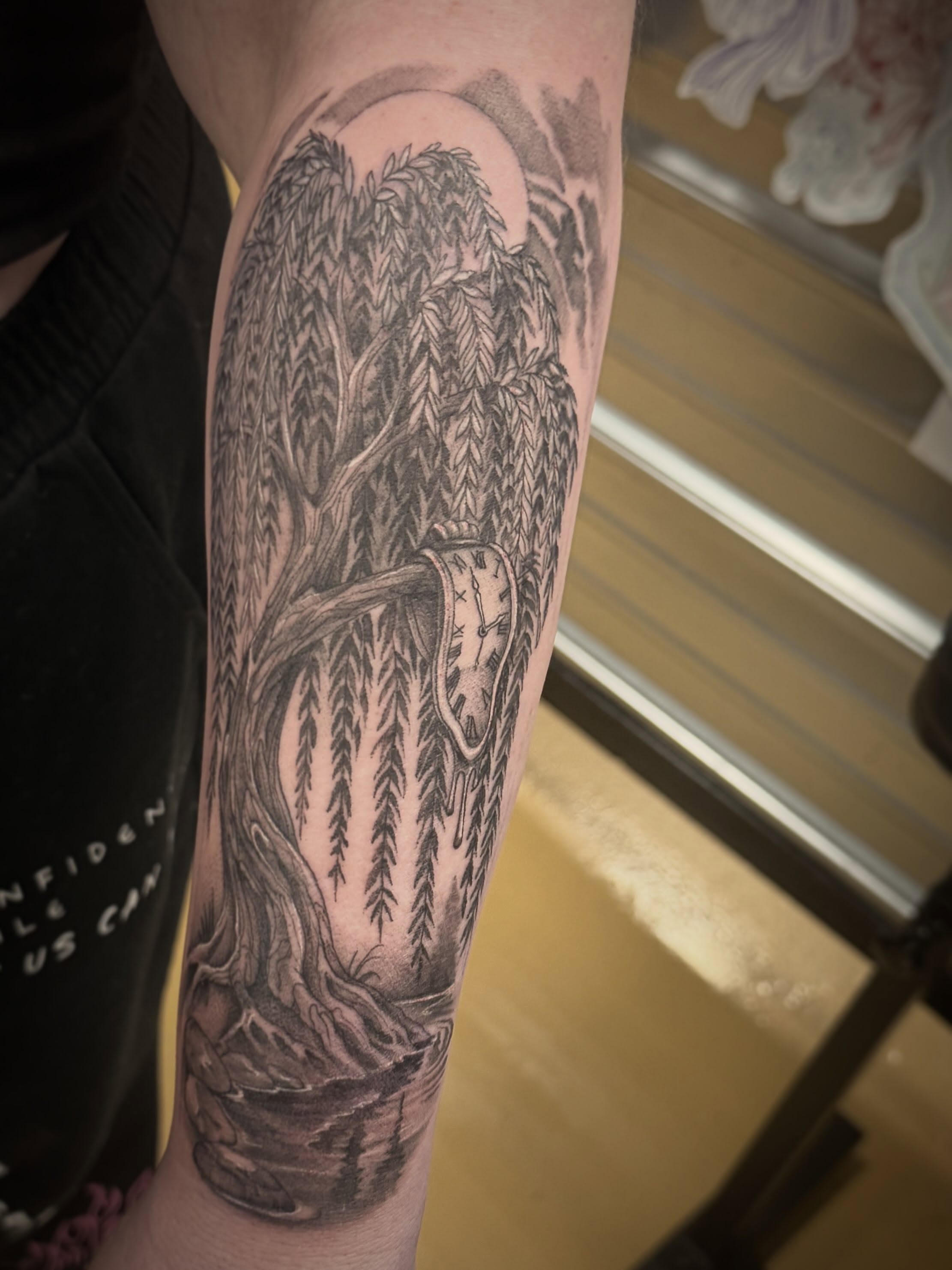 Tattoo by @katrina_oke — black_and_grey, realism