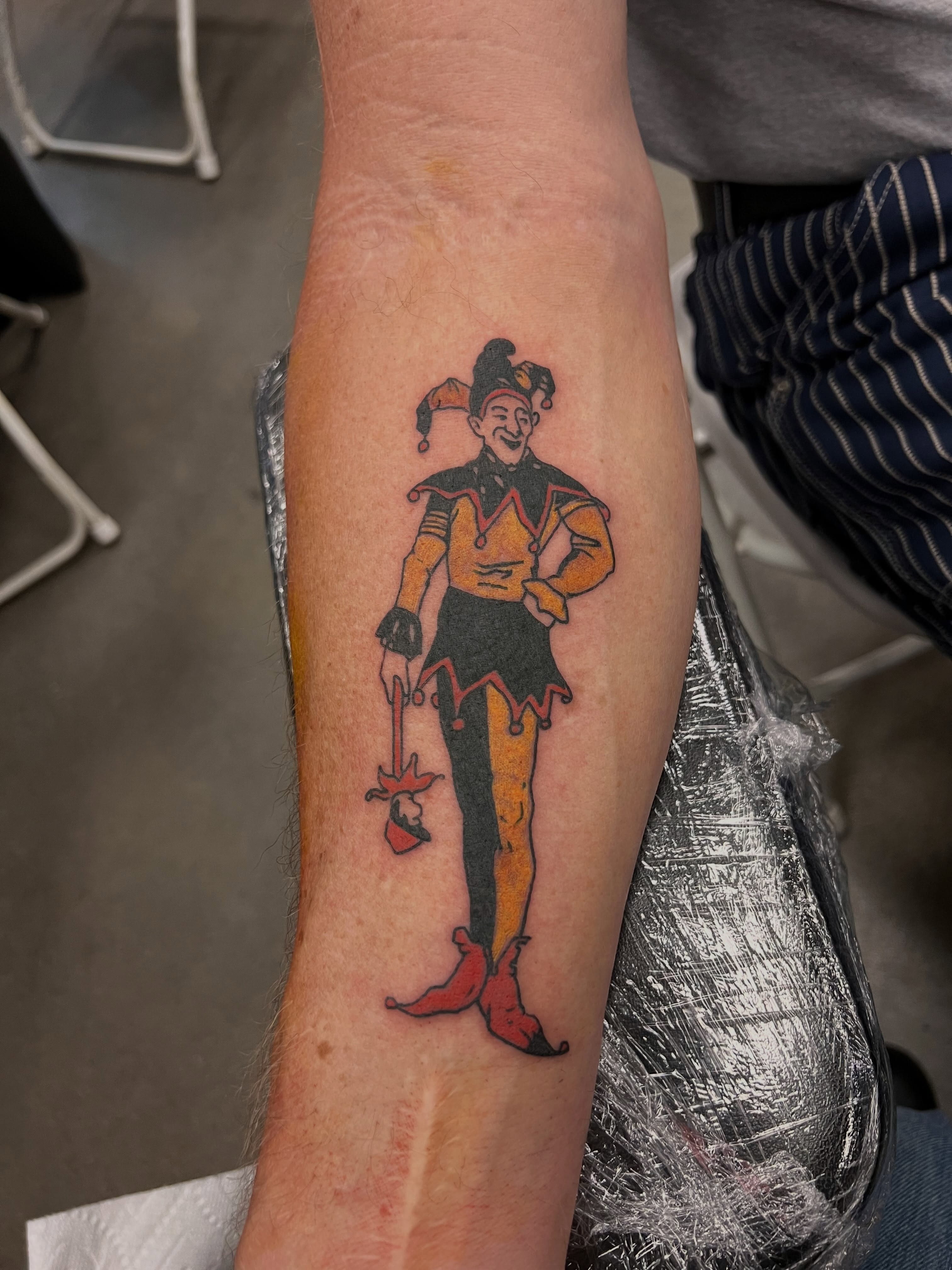 Tattoo by @mattbagodonuts — american_traditional