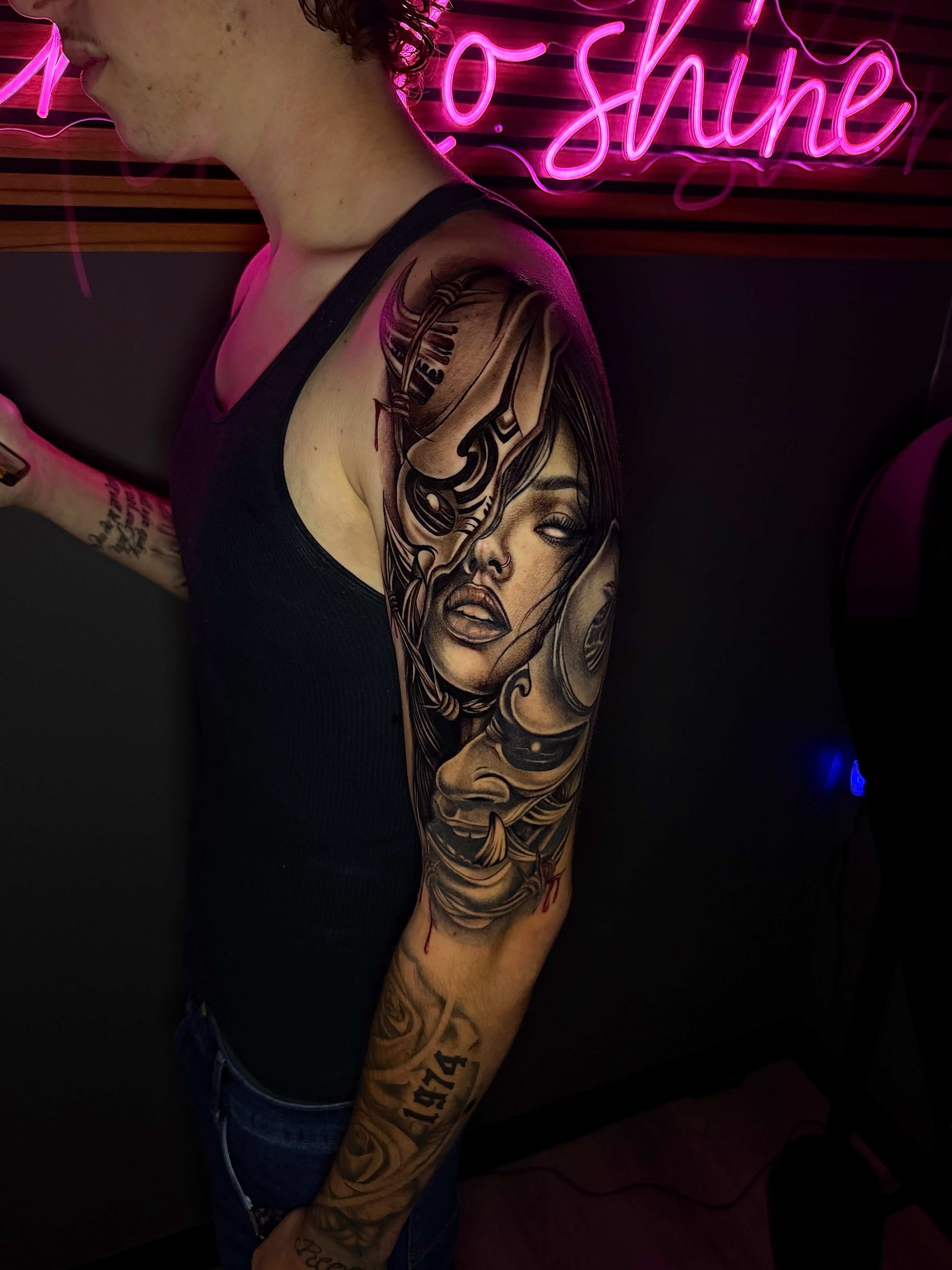 Tattoo by @skullsionink β realism, dark_realism