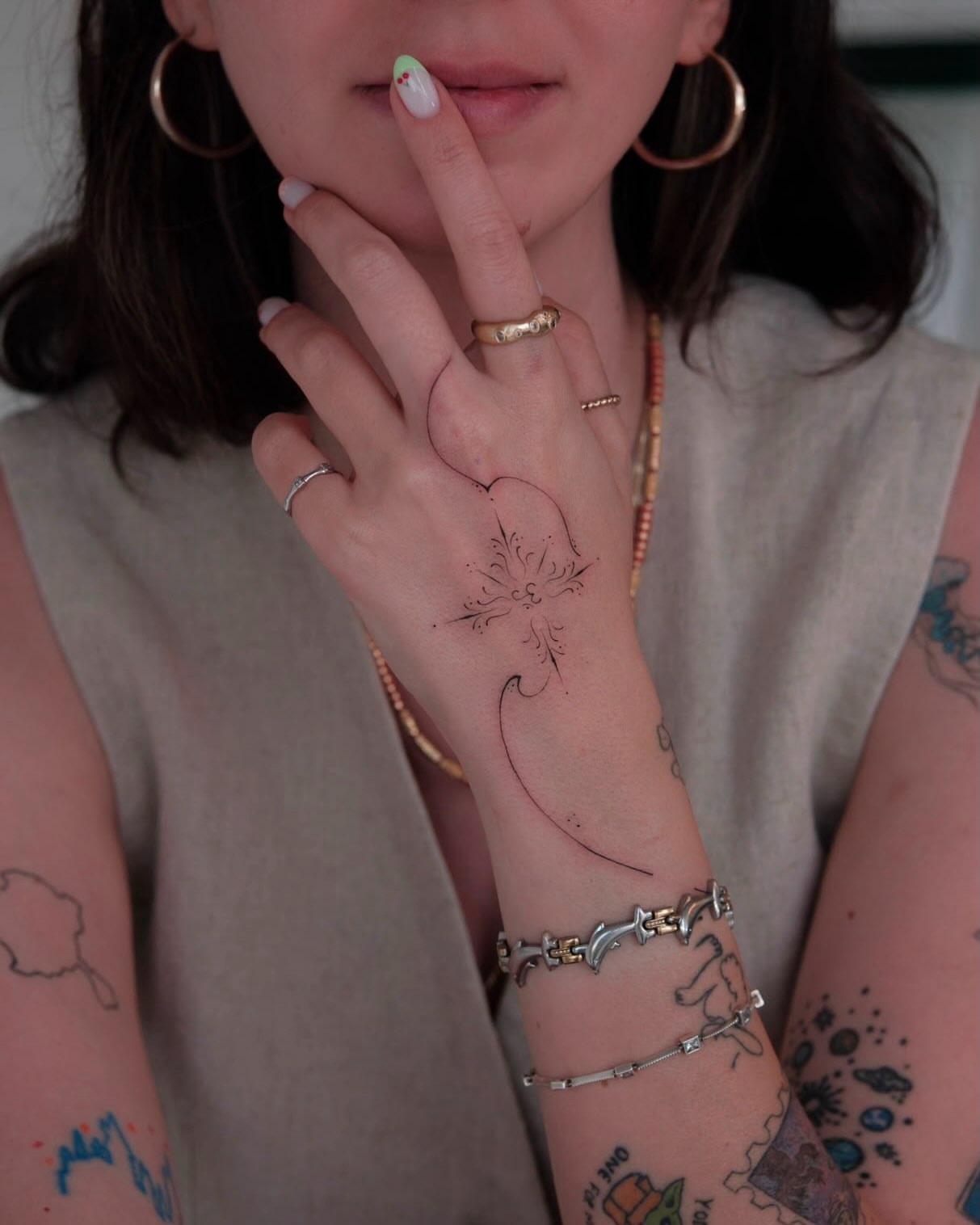 Tattoo by @goksu_ink — fine_line