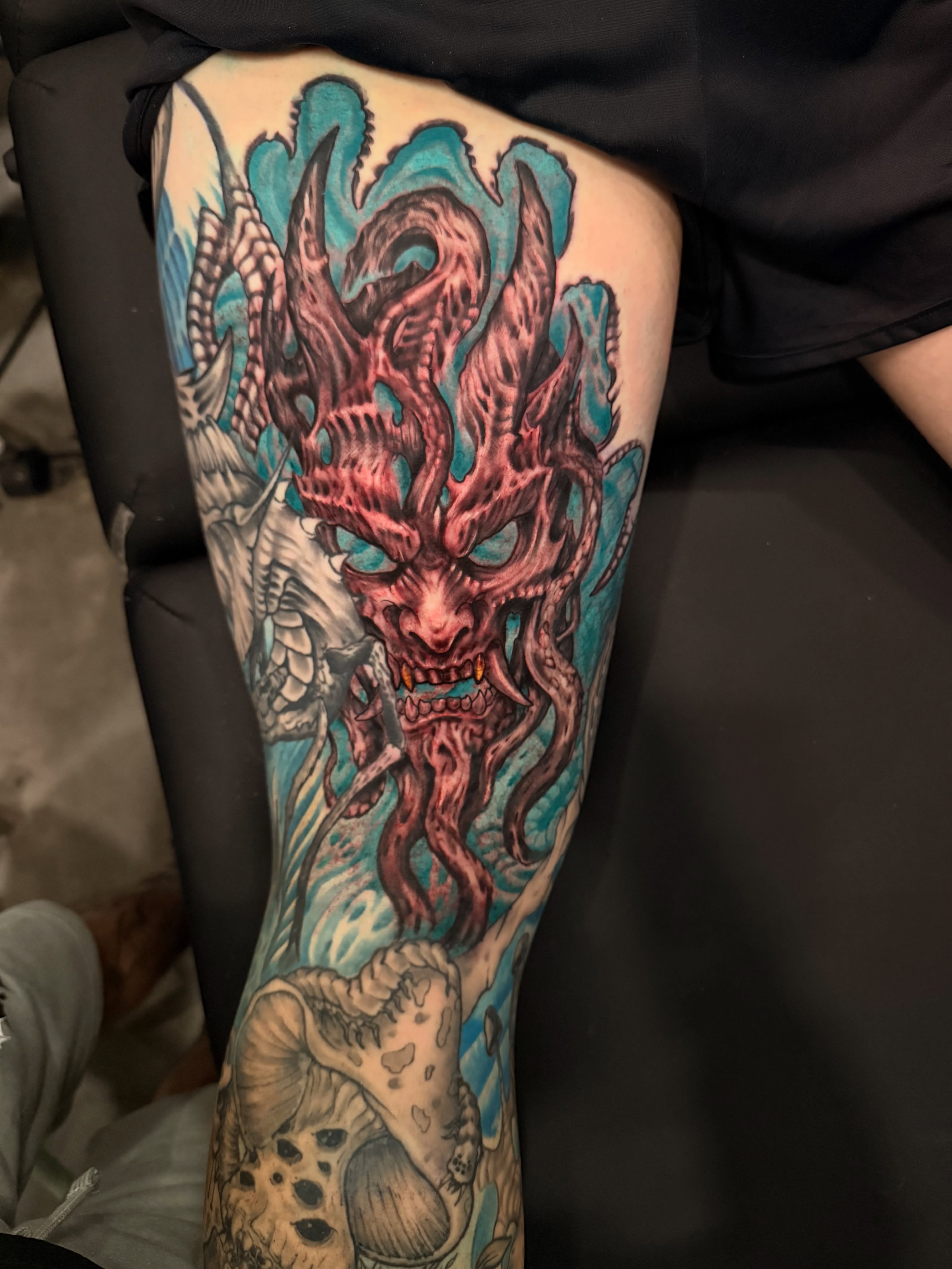 Tattoo by @garrett.morrell — dark_realism