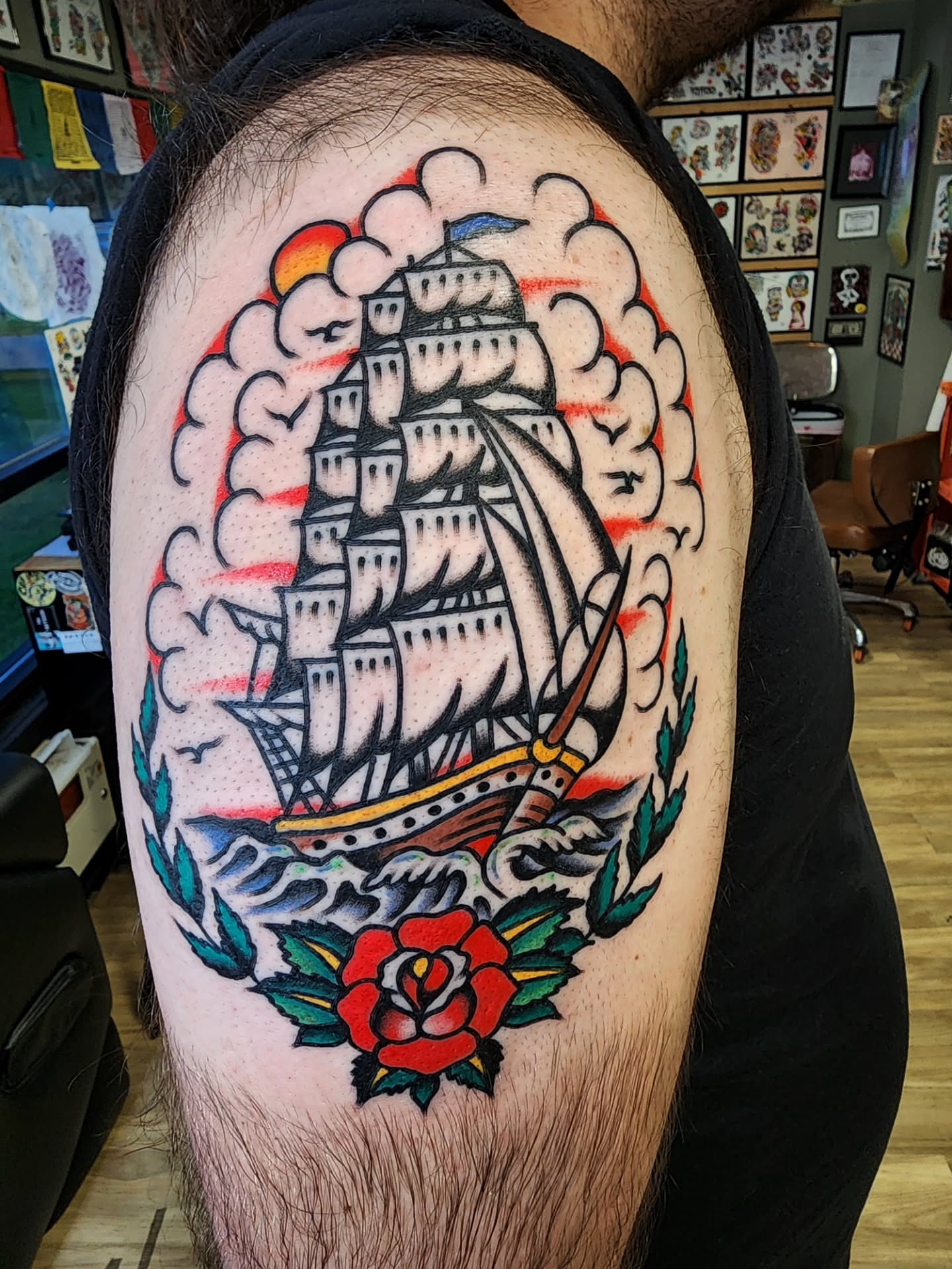 Tattoo by @badnews.tattoos — american_traditional