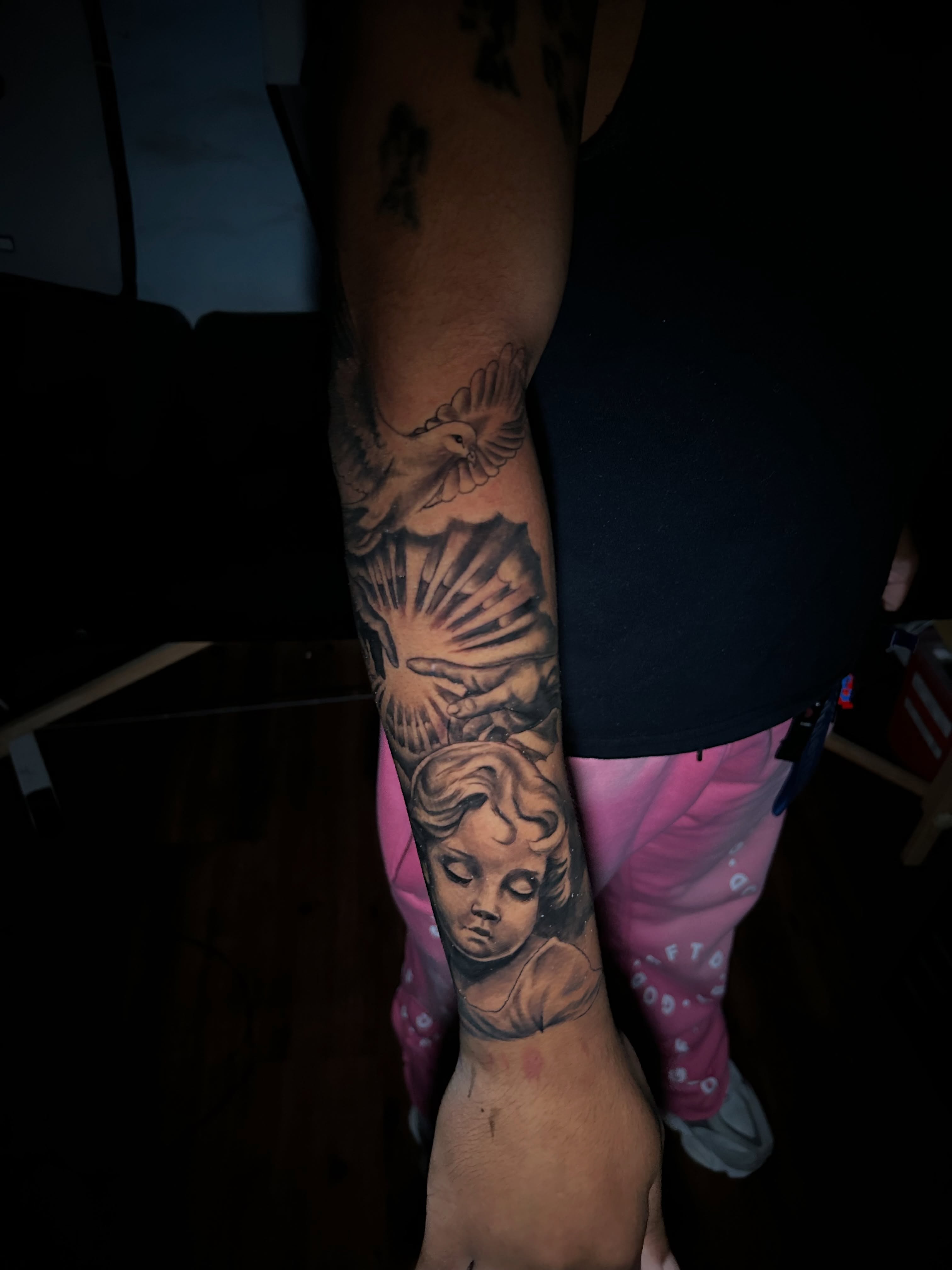 Tattoo by @98nigel — realism, black_and_grey