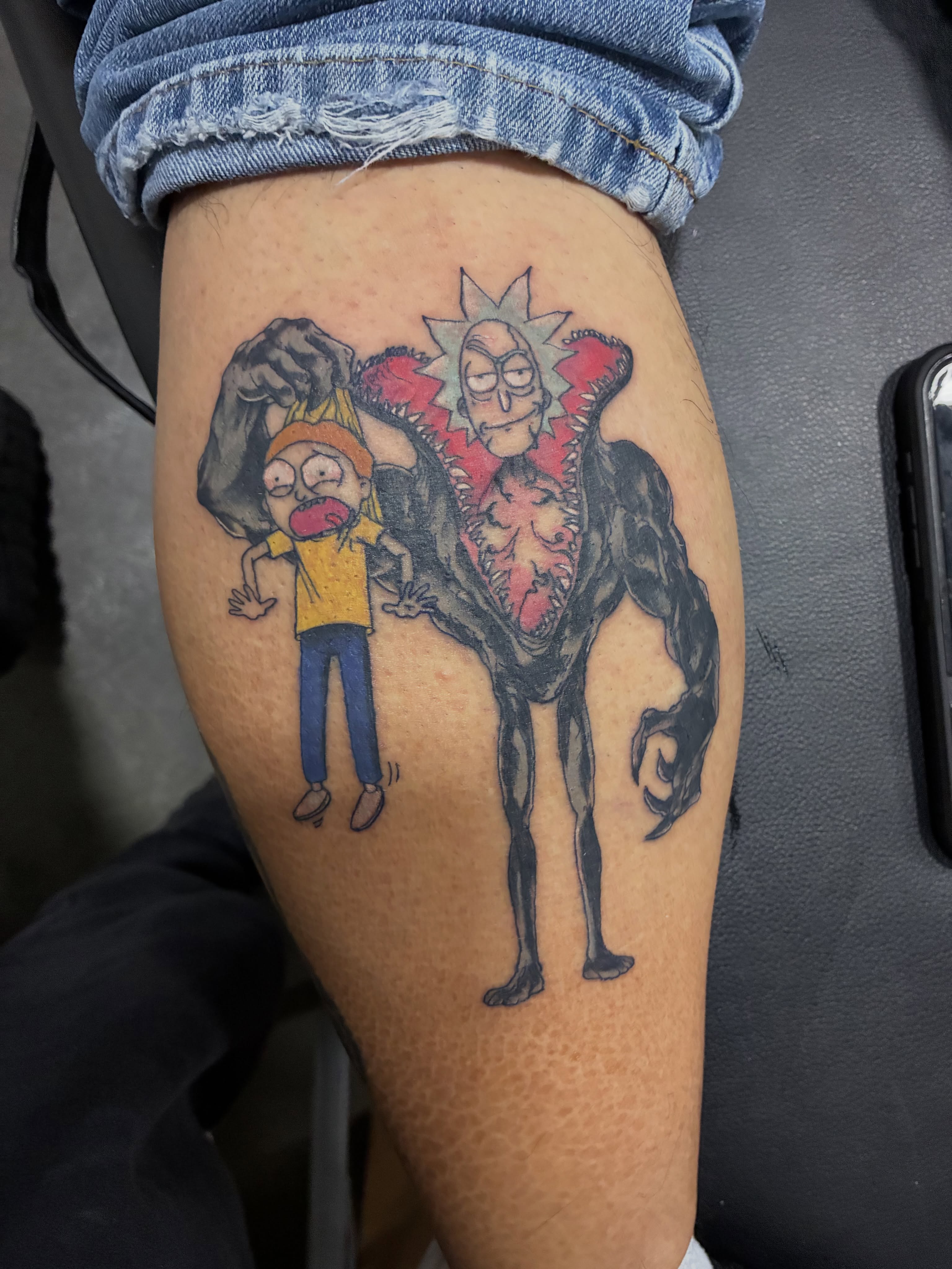 Tattoo by @focused_ink — dotwork