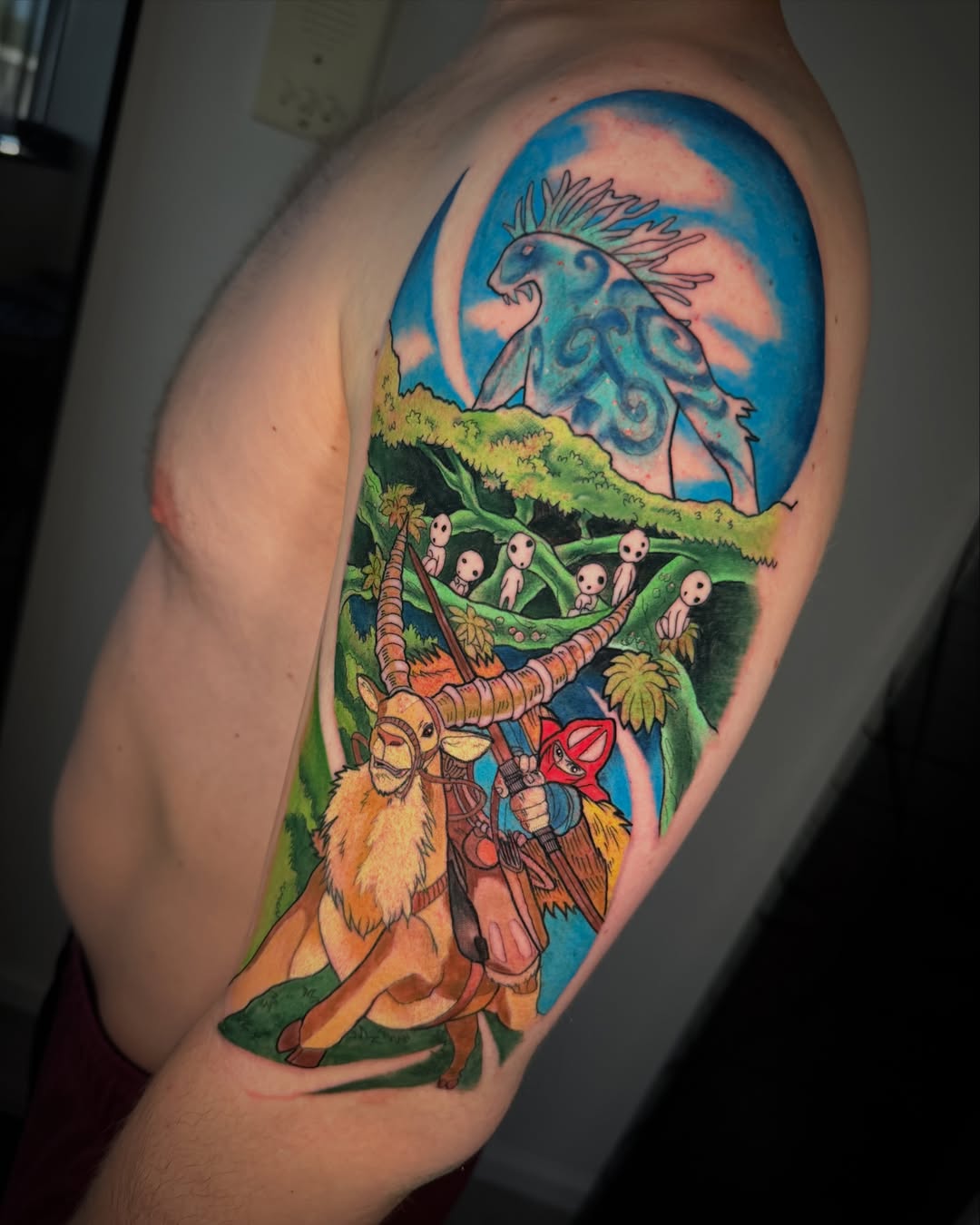 Tattoo by @rigo4k — anime, watercolor