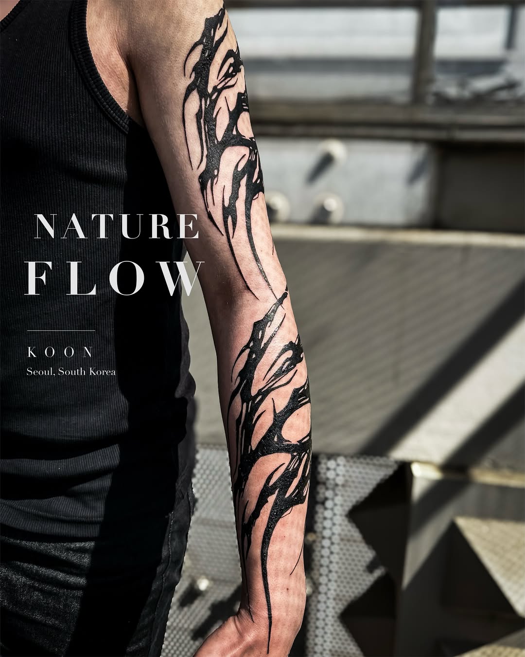 Tattoo by @tattoo_koon — black_and_grey, tribal