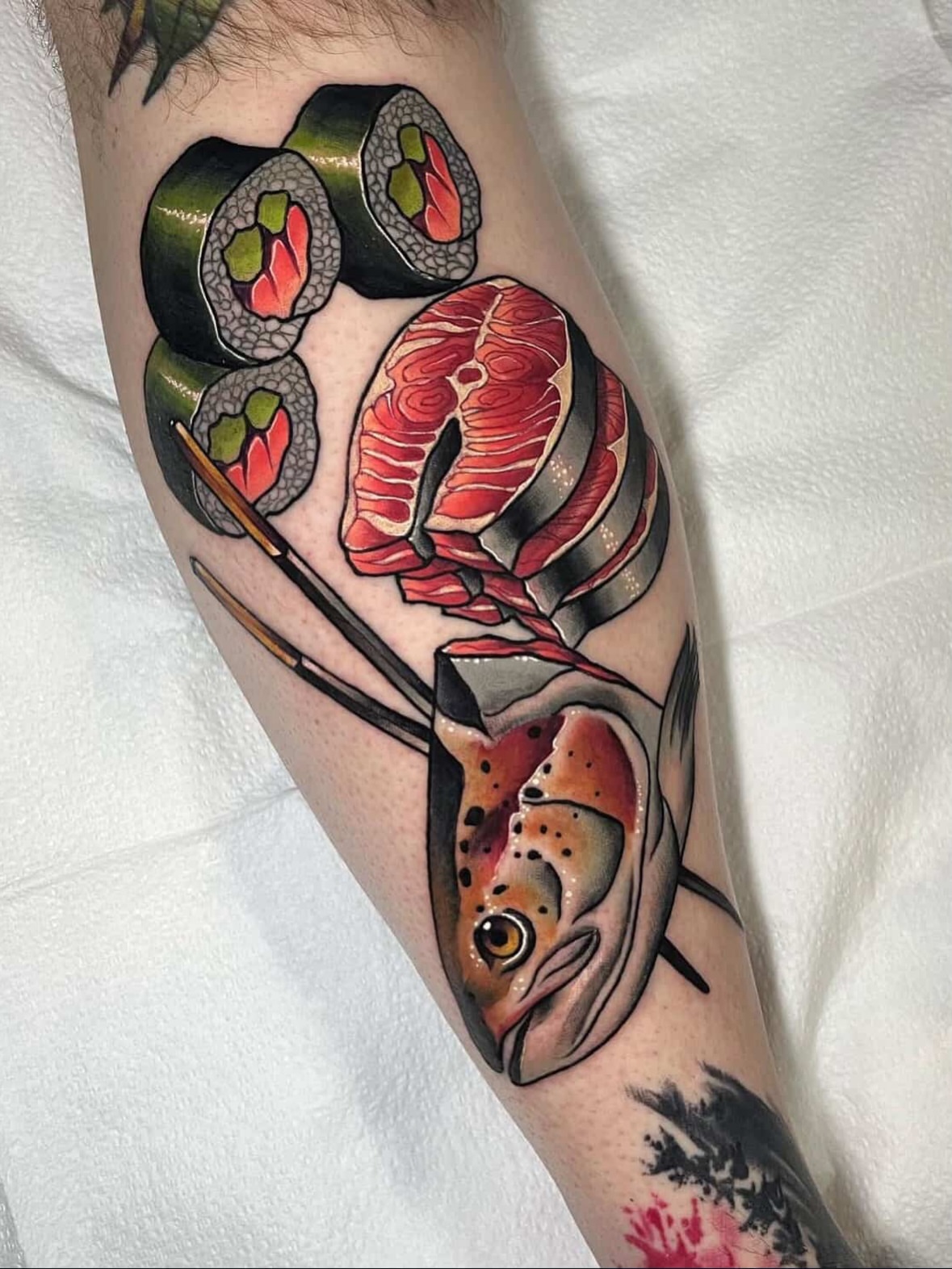 Tattoo by @notrobsusername — realism, japanese_irezumi
