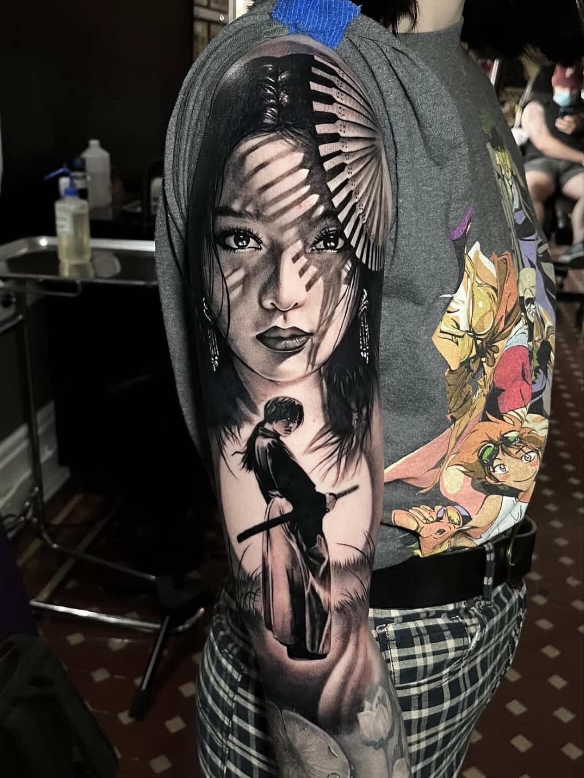 Tattoo by @notrobsusername — anime, realism