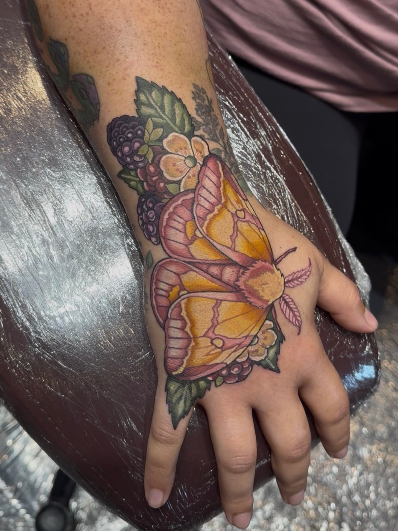 Tattoo by @tattoosbybabes — realism, watercolor