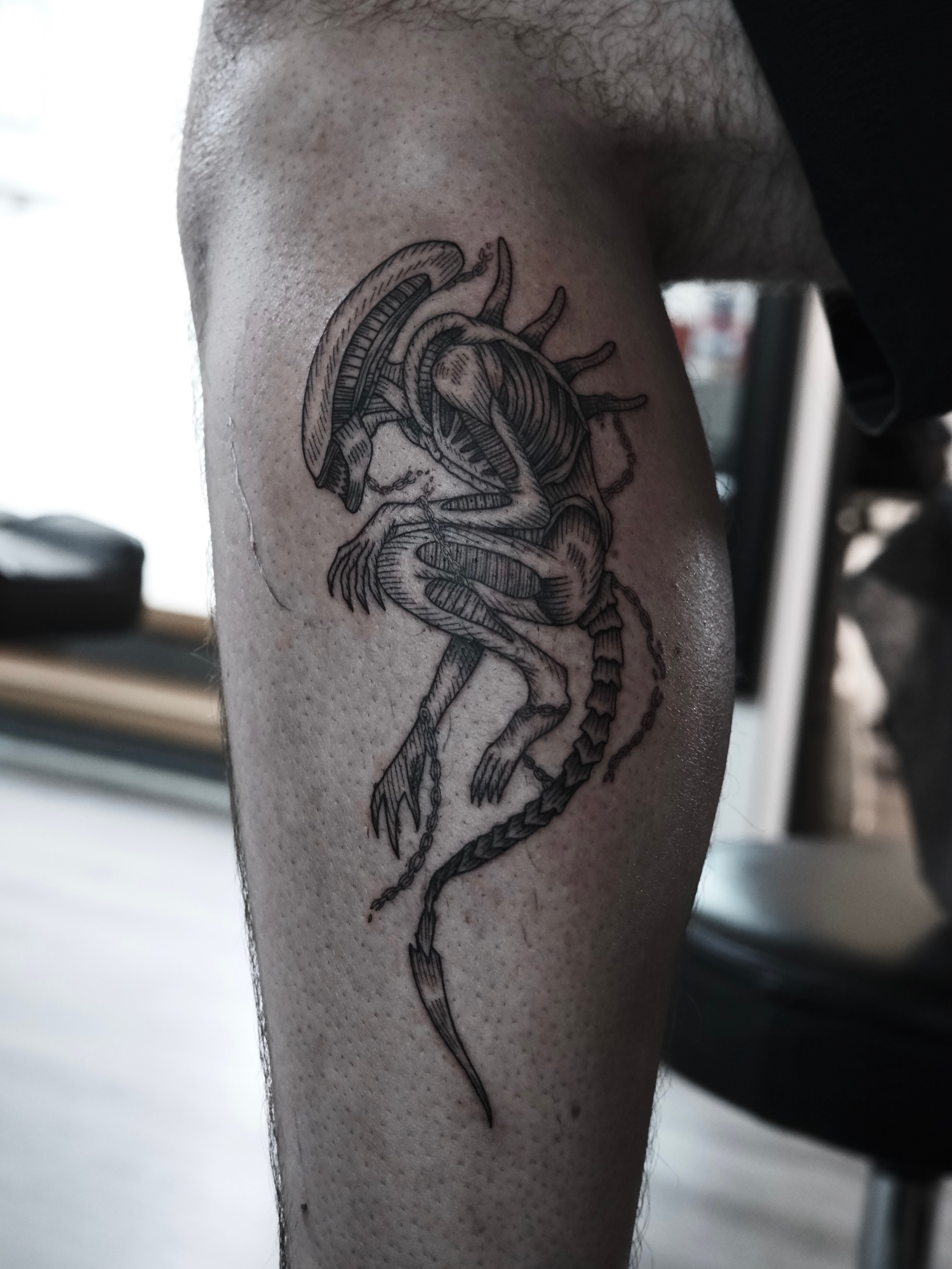 Tattoo by @nocool_kim — black_and_grey, realism