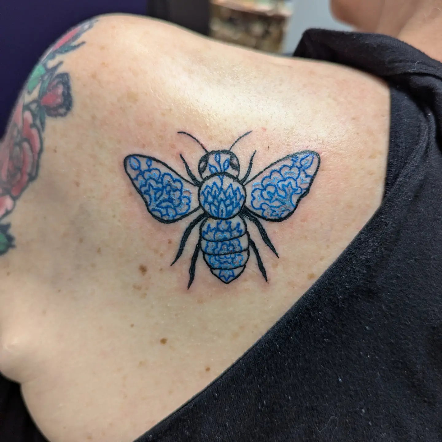 Tattoo by @permanentpicturestattoo โ neo_traditional