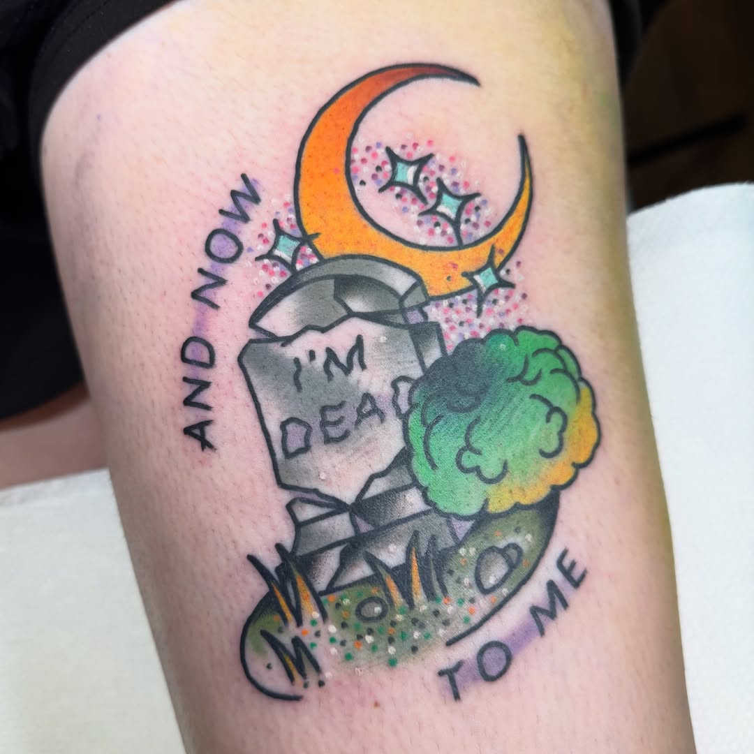 Tattoo by @happyboykurt — dotwork, realism