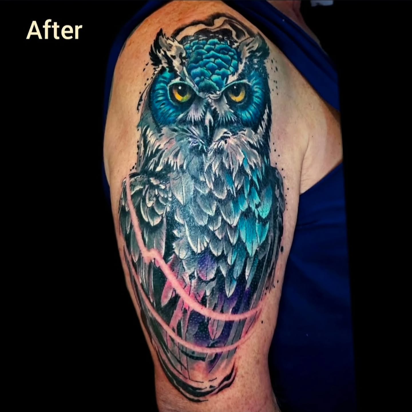 Tattoo by @kierastonetattoos — realism, dotwork
